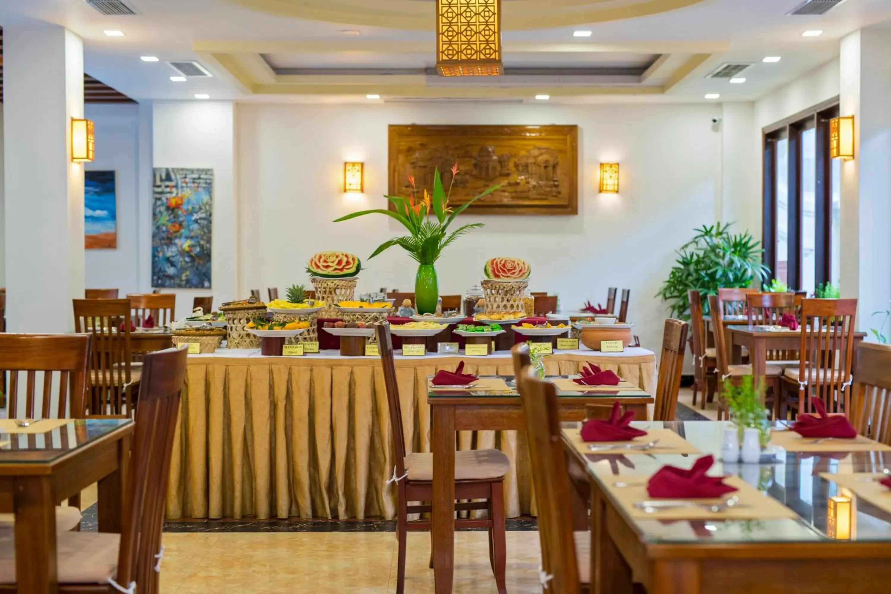 Breakfast, Restaurant/Places to Eat in Kiman Hoi An Hotel And Spa