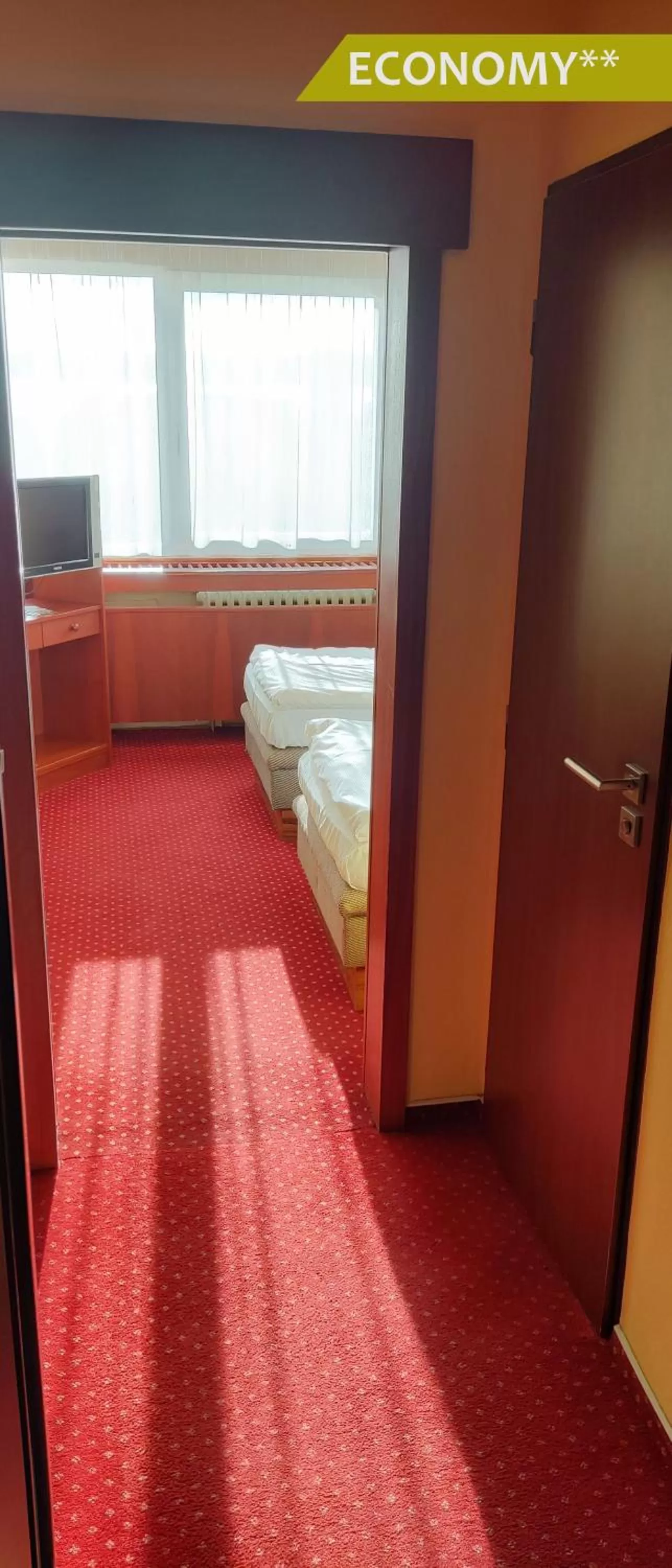 Bed in Hotel Ludmila