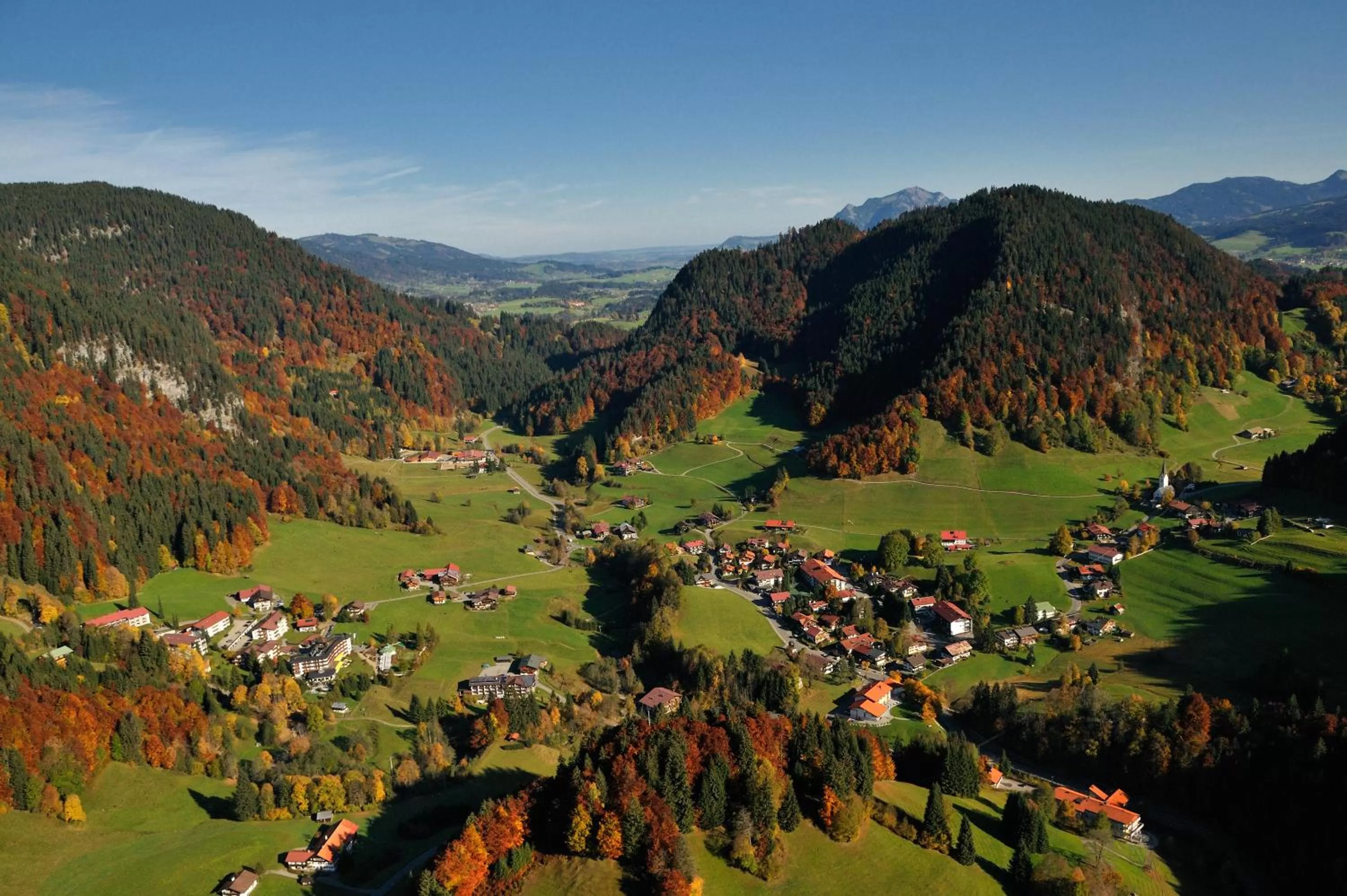 Bird's eye view in Hotel Bergruh