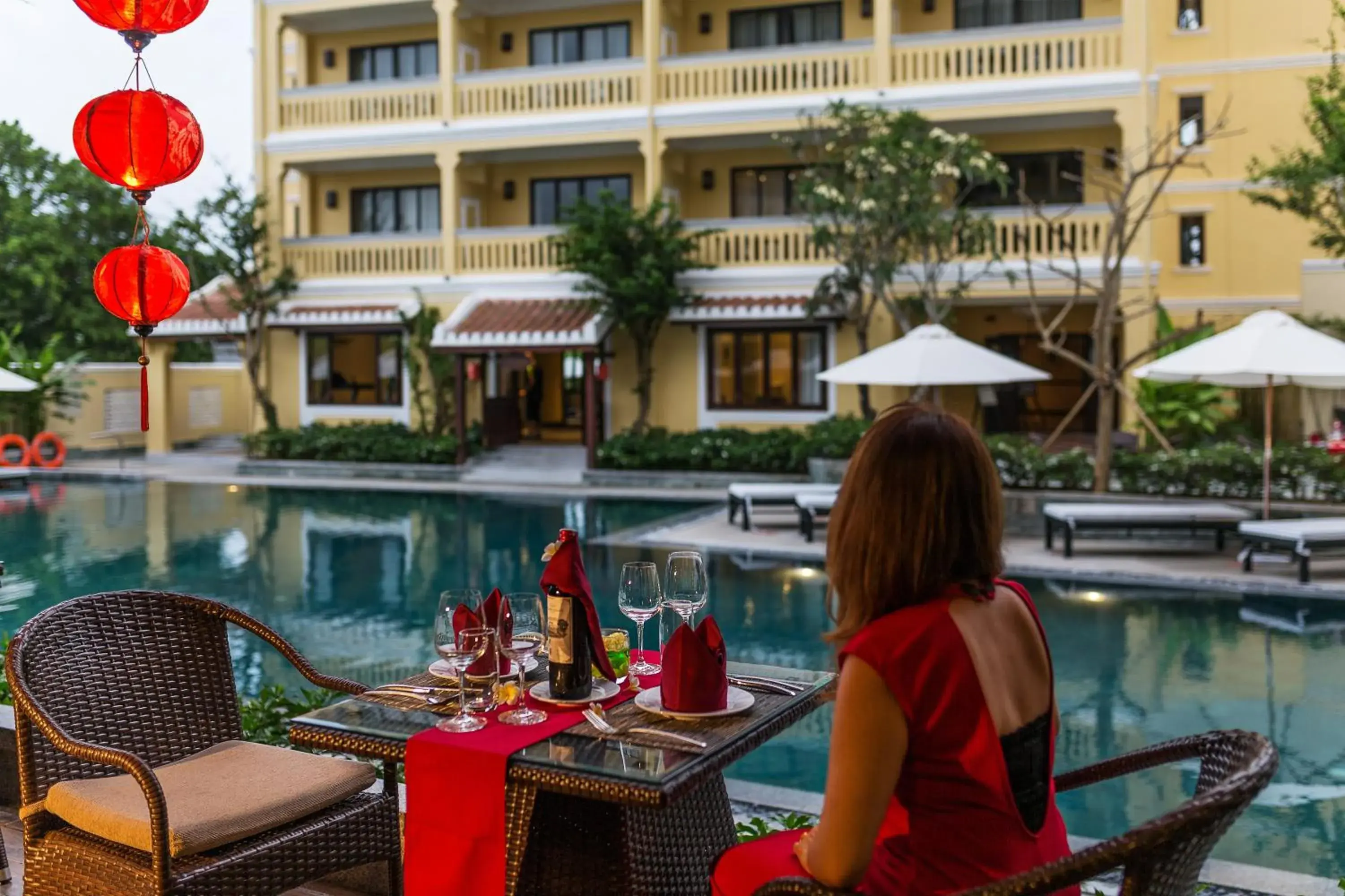 Restaurant/places to eat, Swimming Pool in Hoi An Central Boutique Hotel & Spa (Little Hoi An Central Boutique Hotel & Spa)