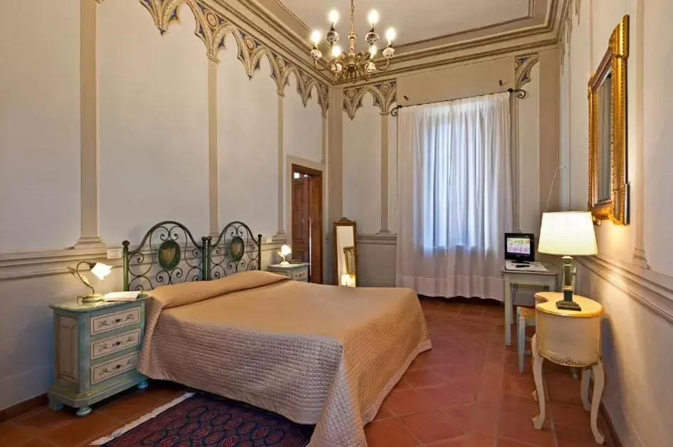 Bedroom, Bed in Hotel Villa Cheli