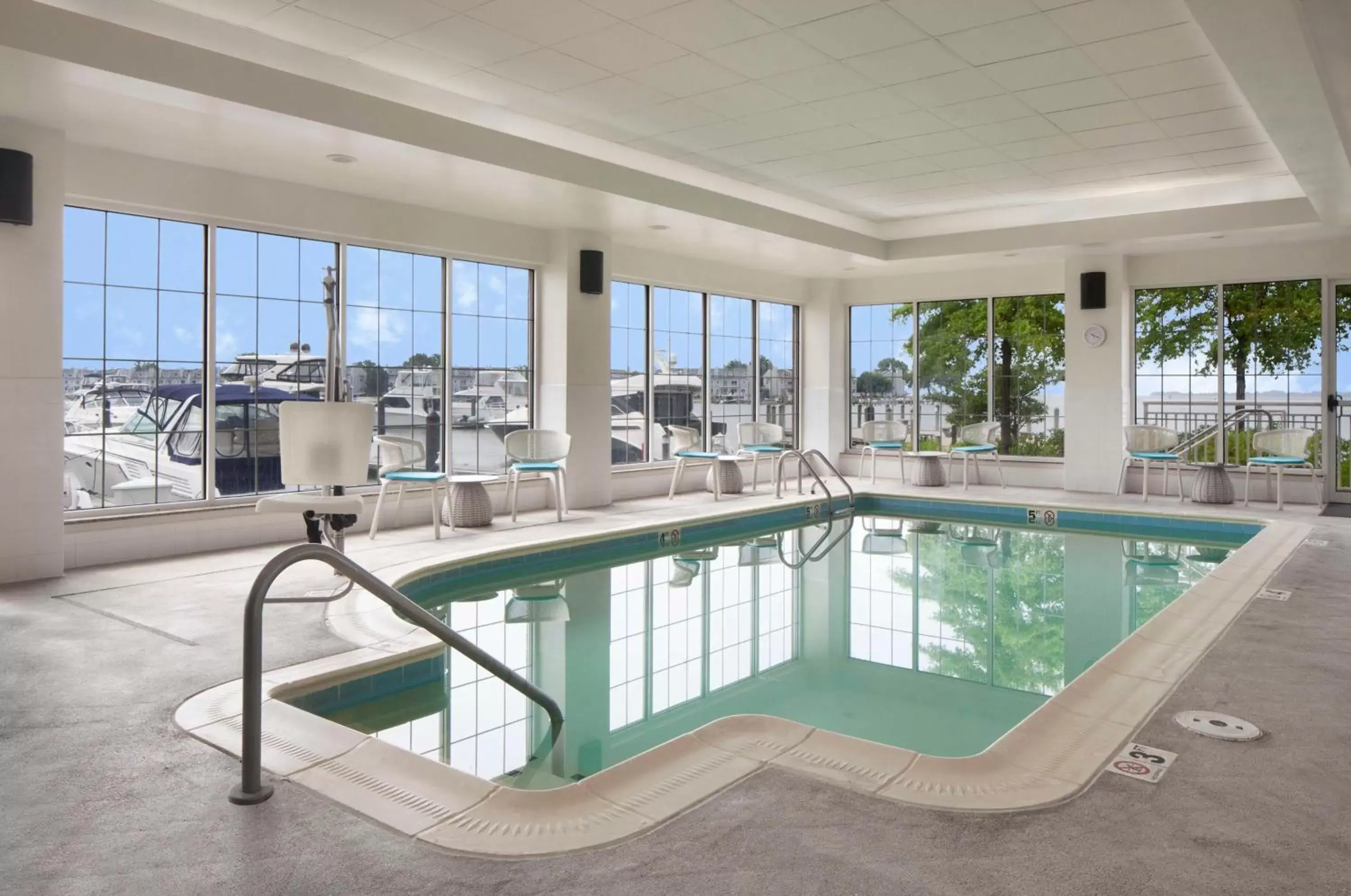 Pool view, Swimming Pool in Hilton Garden Inn Kent Island