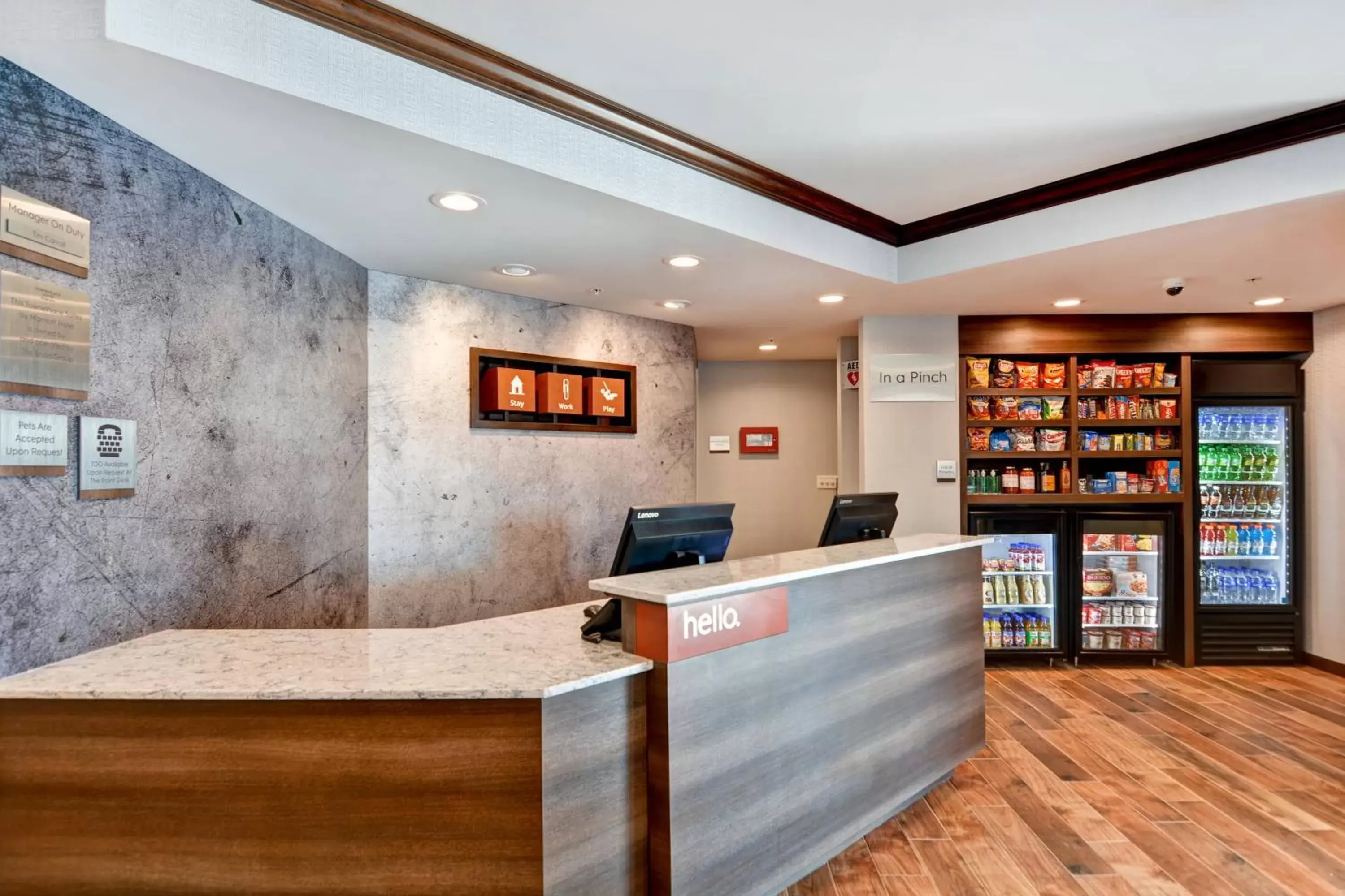 Lobby or reception, Lobby/Reception in TownePlace Suites by Marriott Bridgewater Branchburg