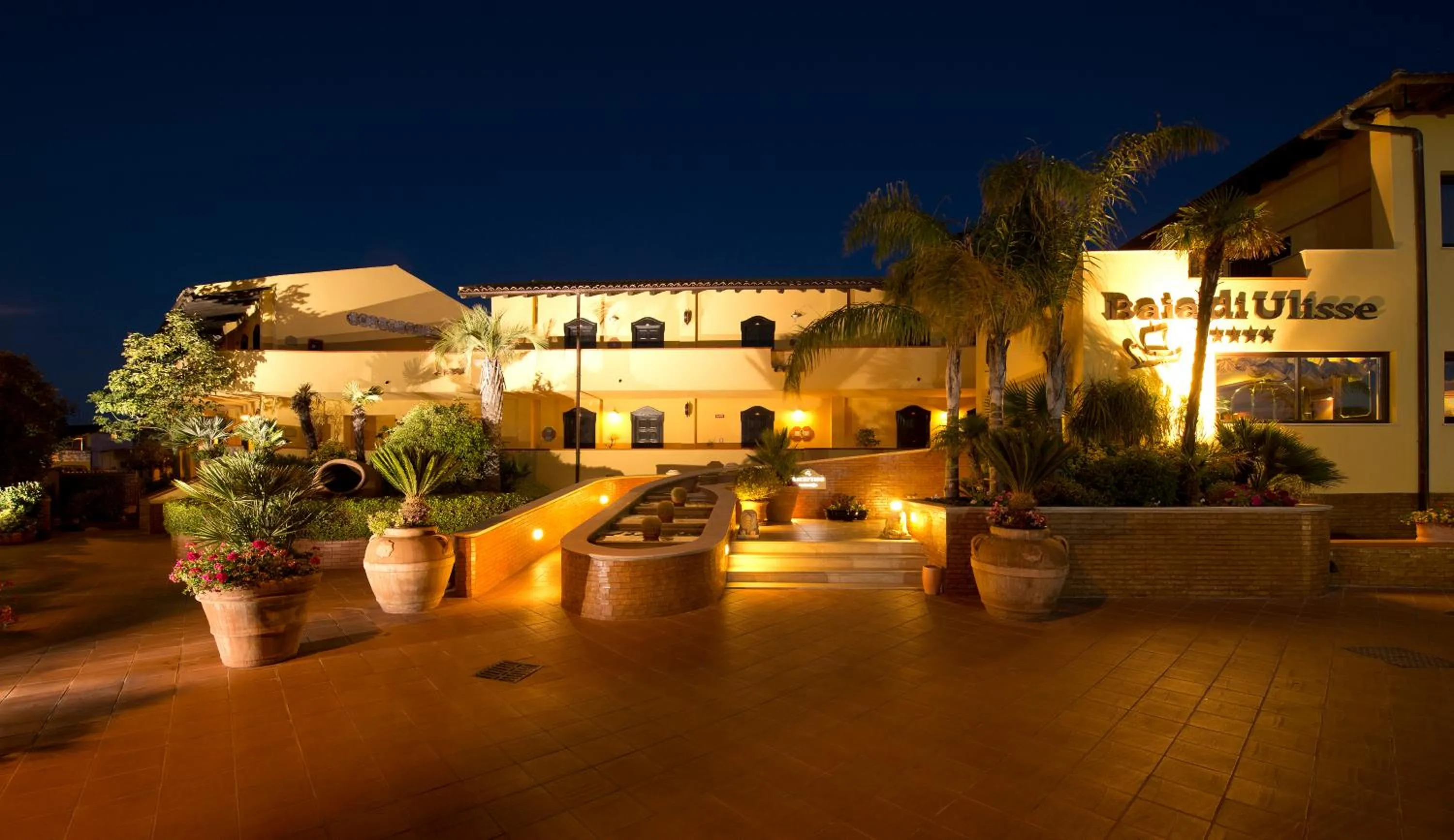 Facade/entrance in Baia Di Ulisse Wellness & Spa