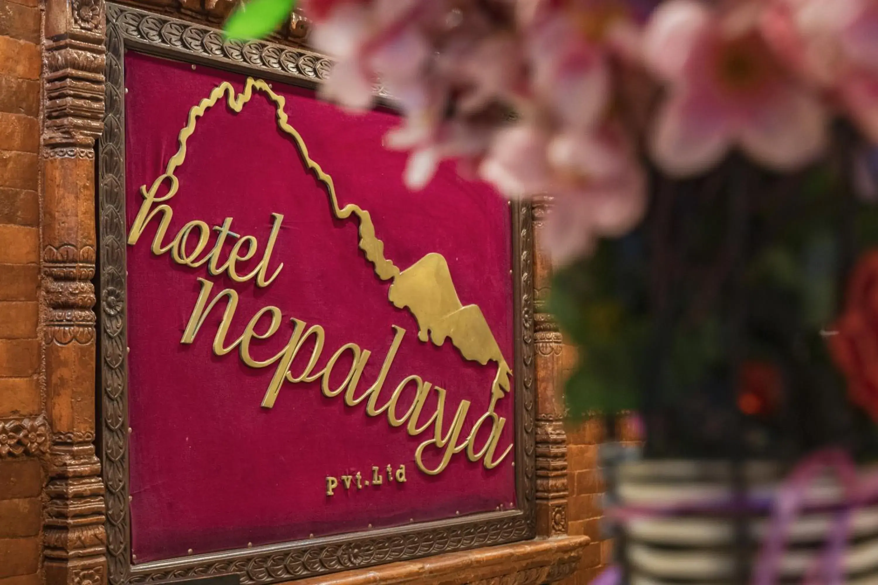 Lobby or reception, Property Logo/Sign in Hotel Nepalaya