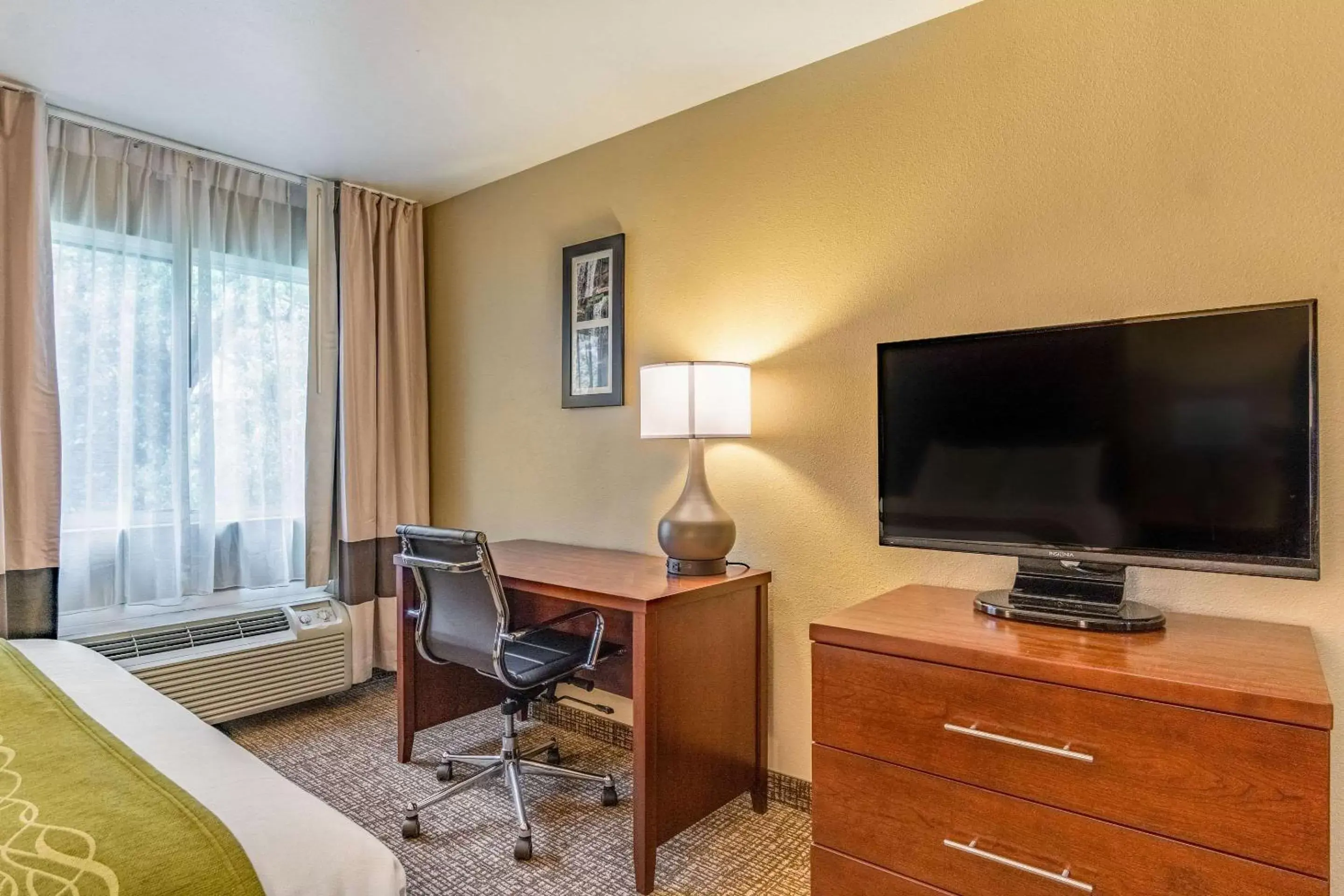 Photo of the whole room, TV/Entertainment Center in Comfort Inn and Suites - Tuscumbia/Muscle Shoals