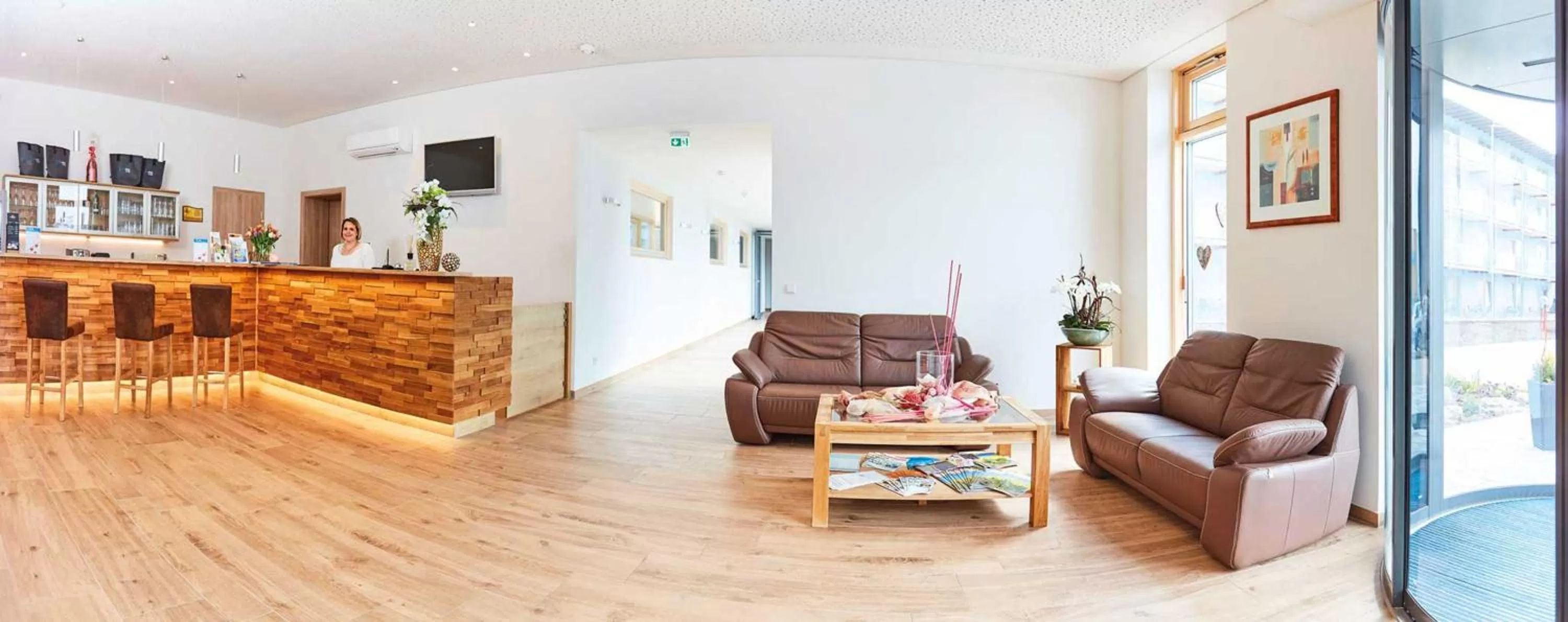 Lobby or reception in Vital Hotel an der Therme GmbH