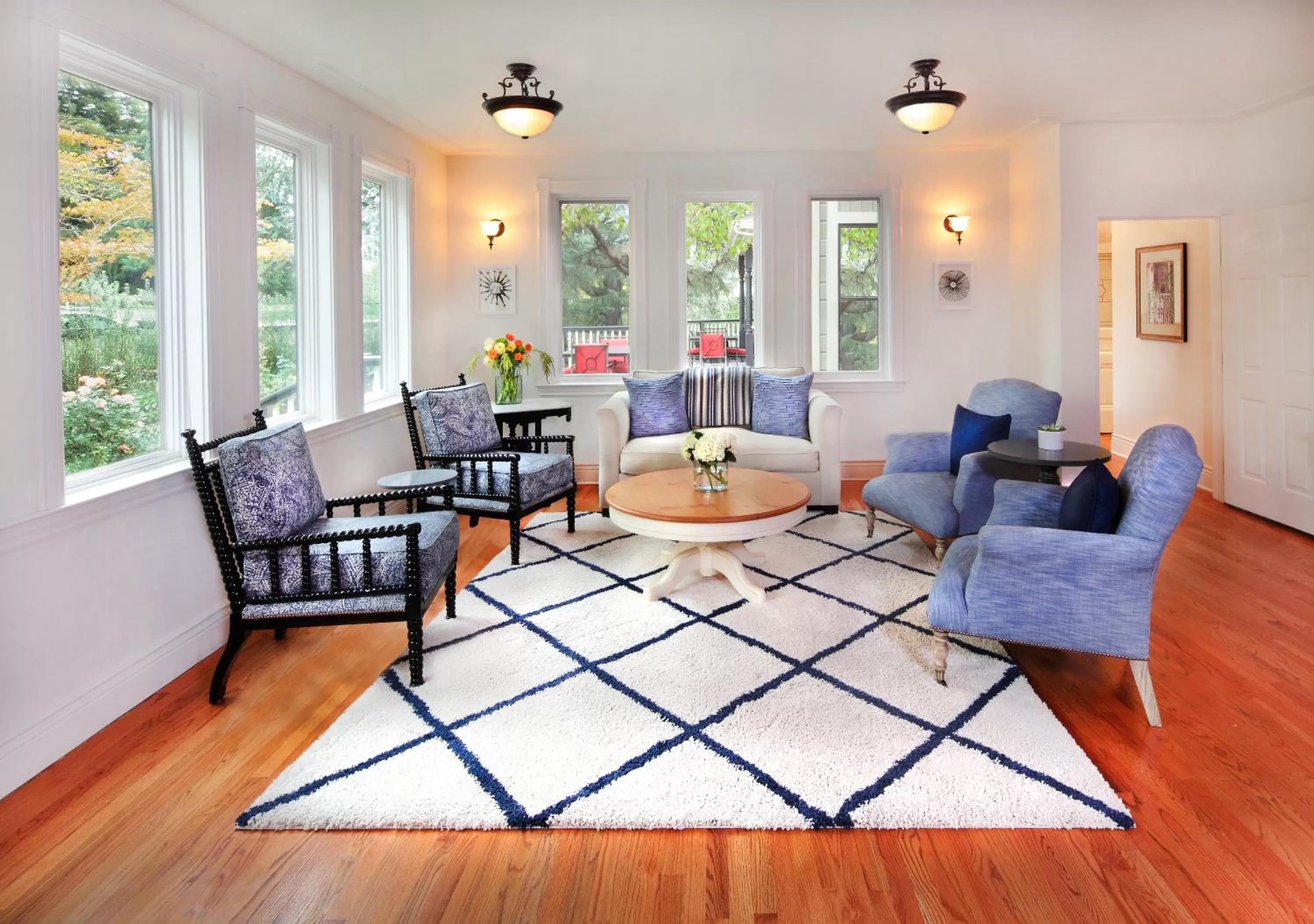 Lobby or reception, Seating Area in The Grape Leaf Inn
