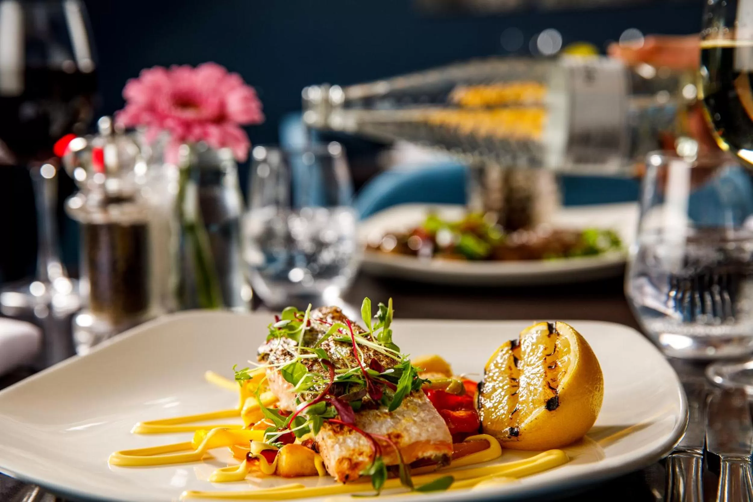 Food in Mercure Swansea Hotel