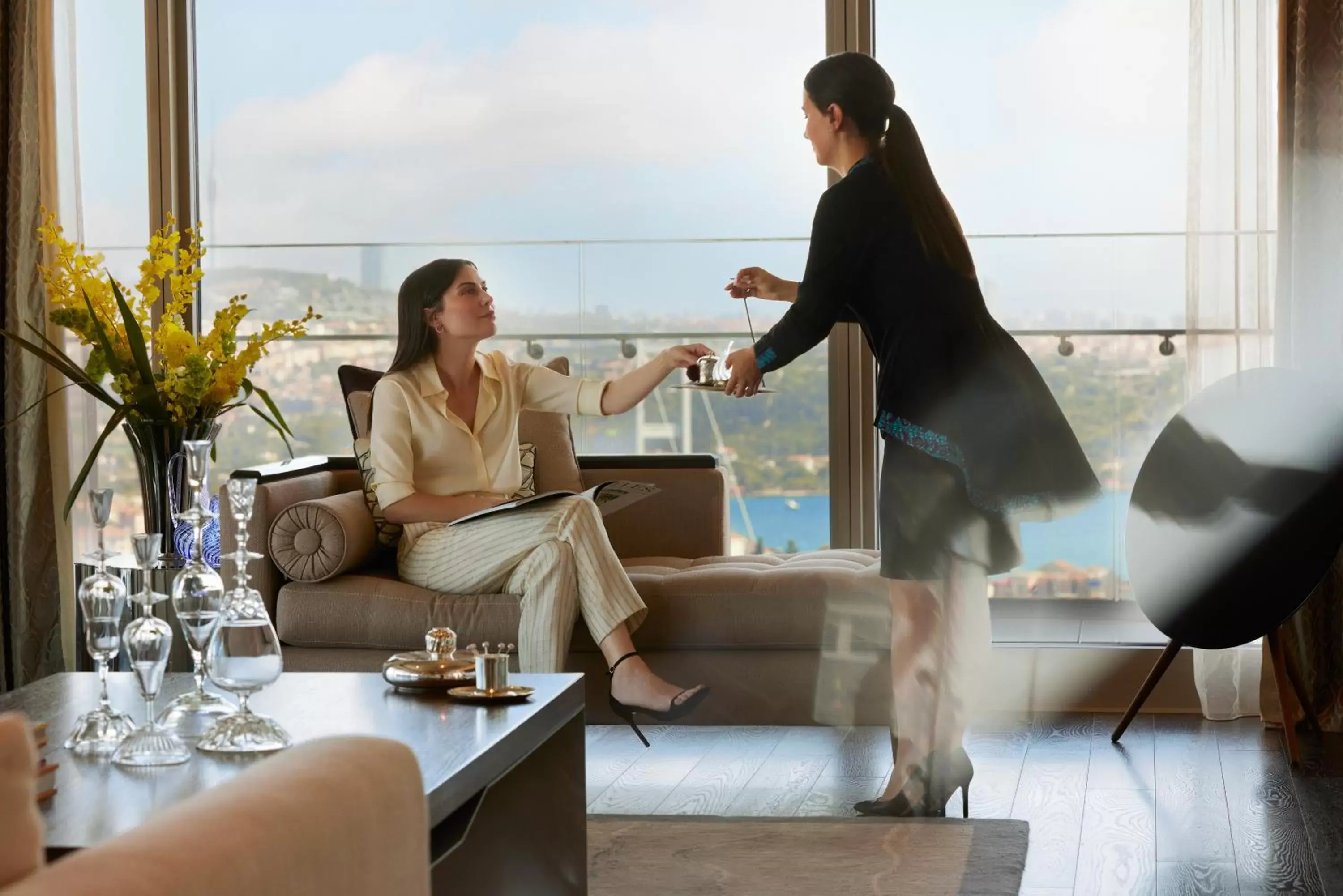Property building in Raffles Istanbul Property building in Raffles Istanbul