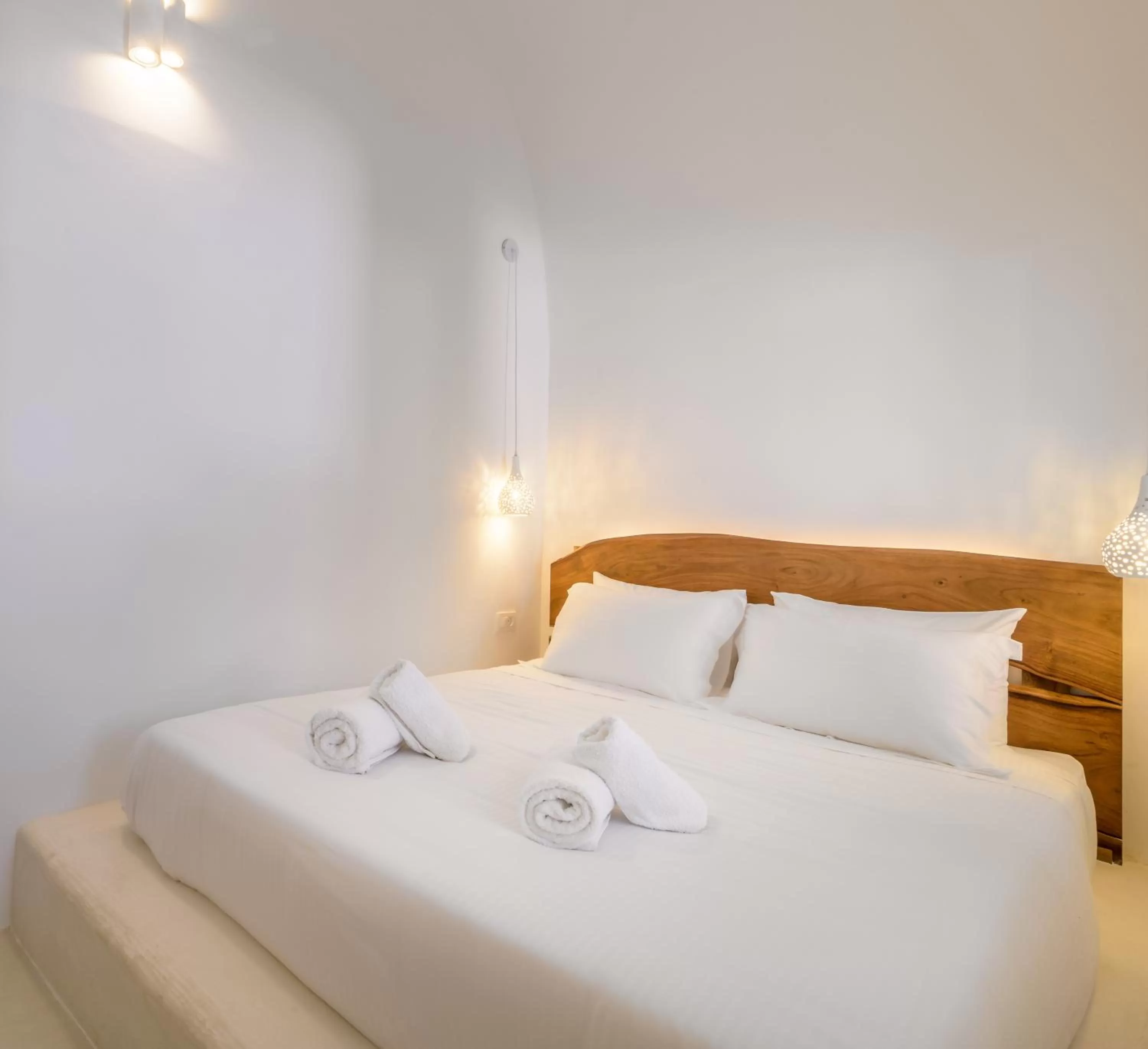 Bedroom in Anila Suites