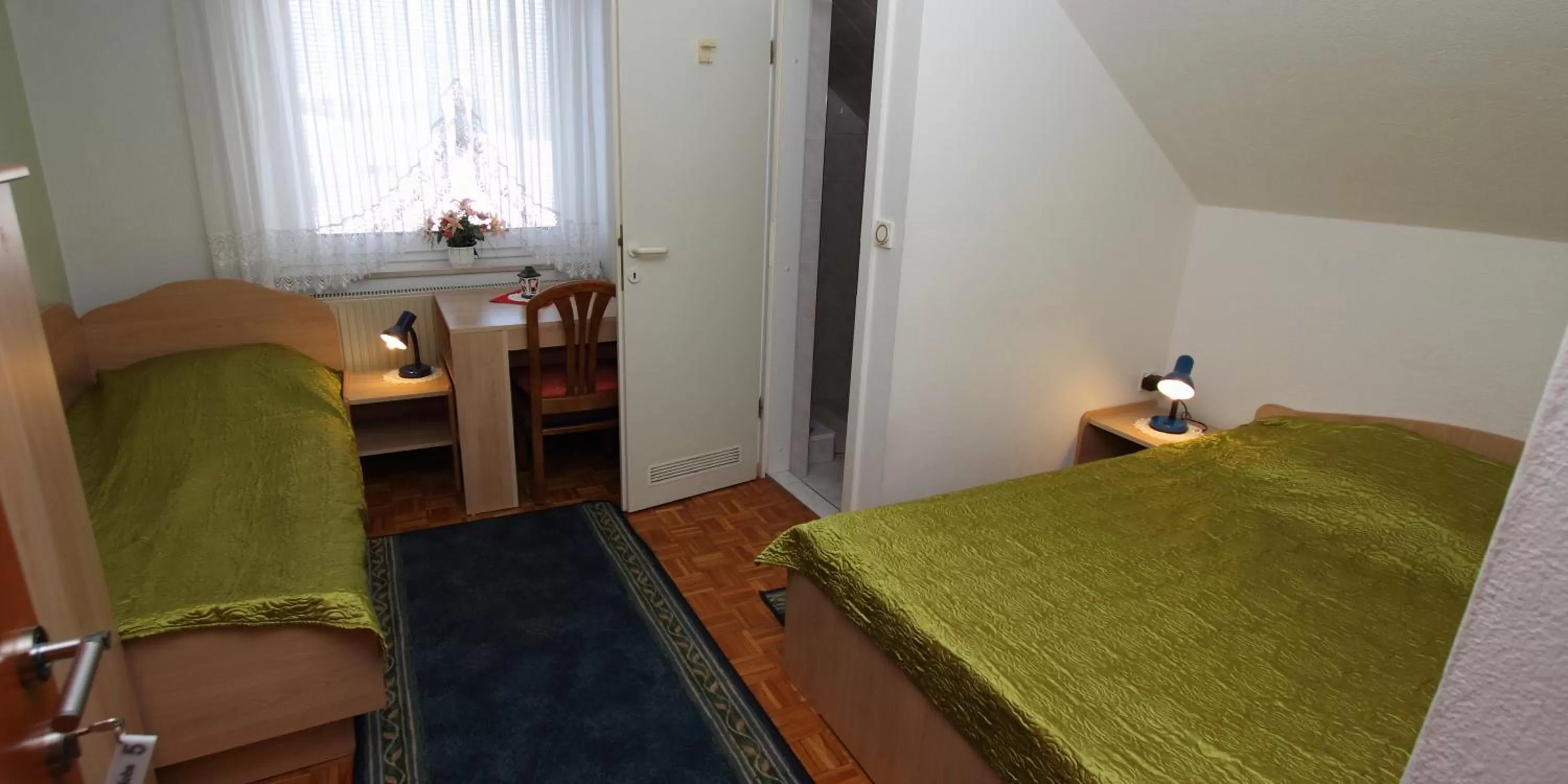 Photo of the whole room, Bed in Rooms & Apartments Jana