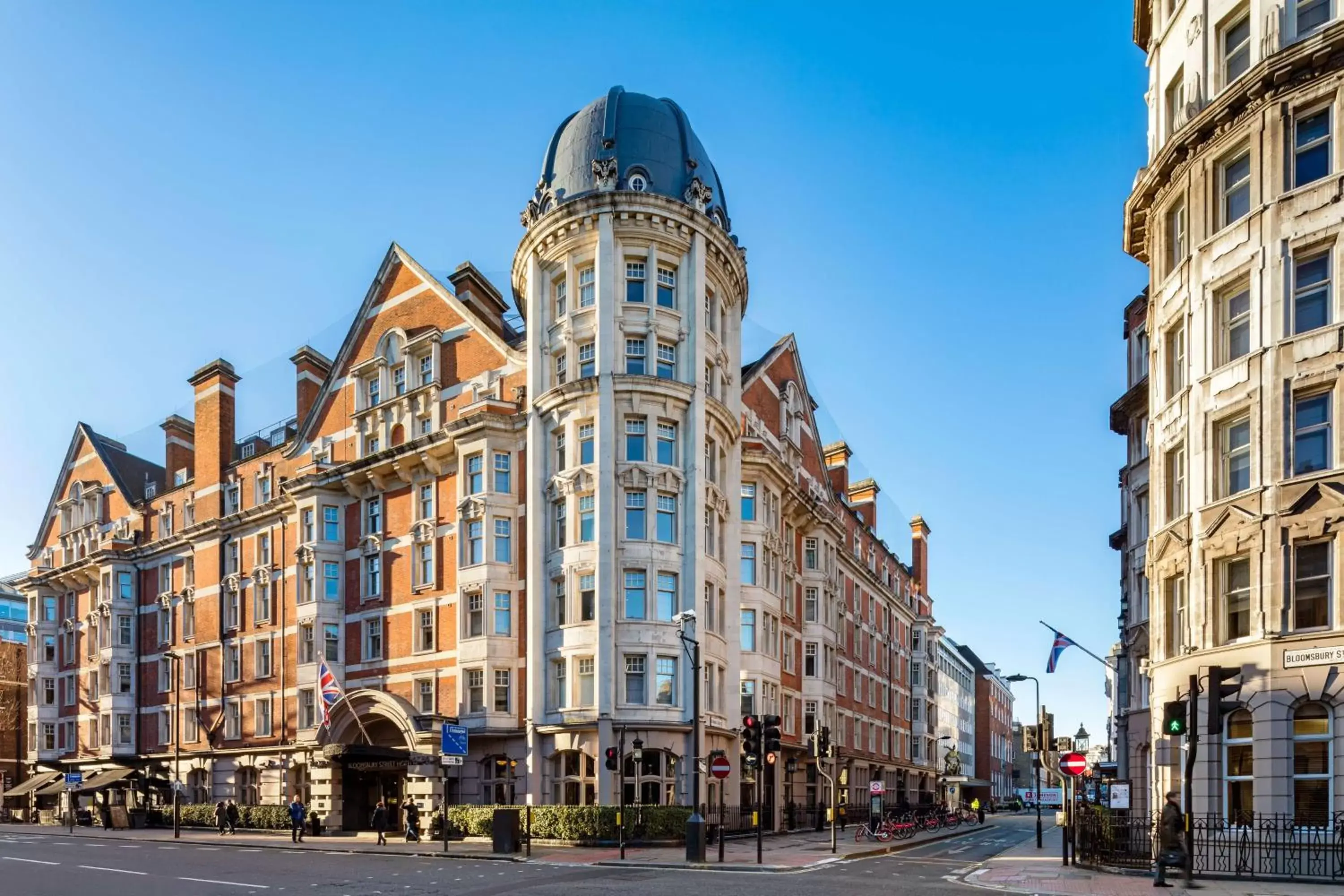 Property building in Radisson Blu Edwardian Bloomsbury Street Hotel, London