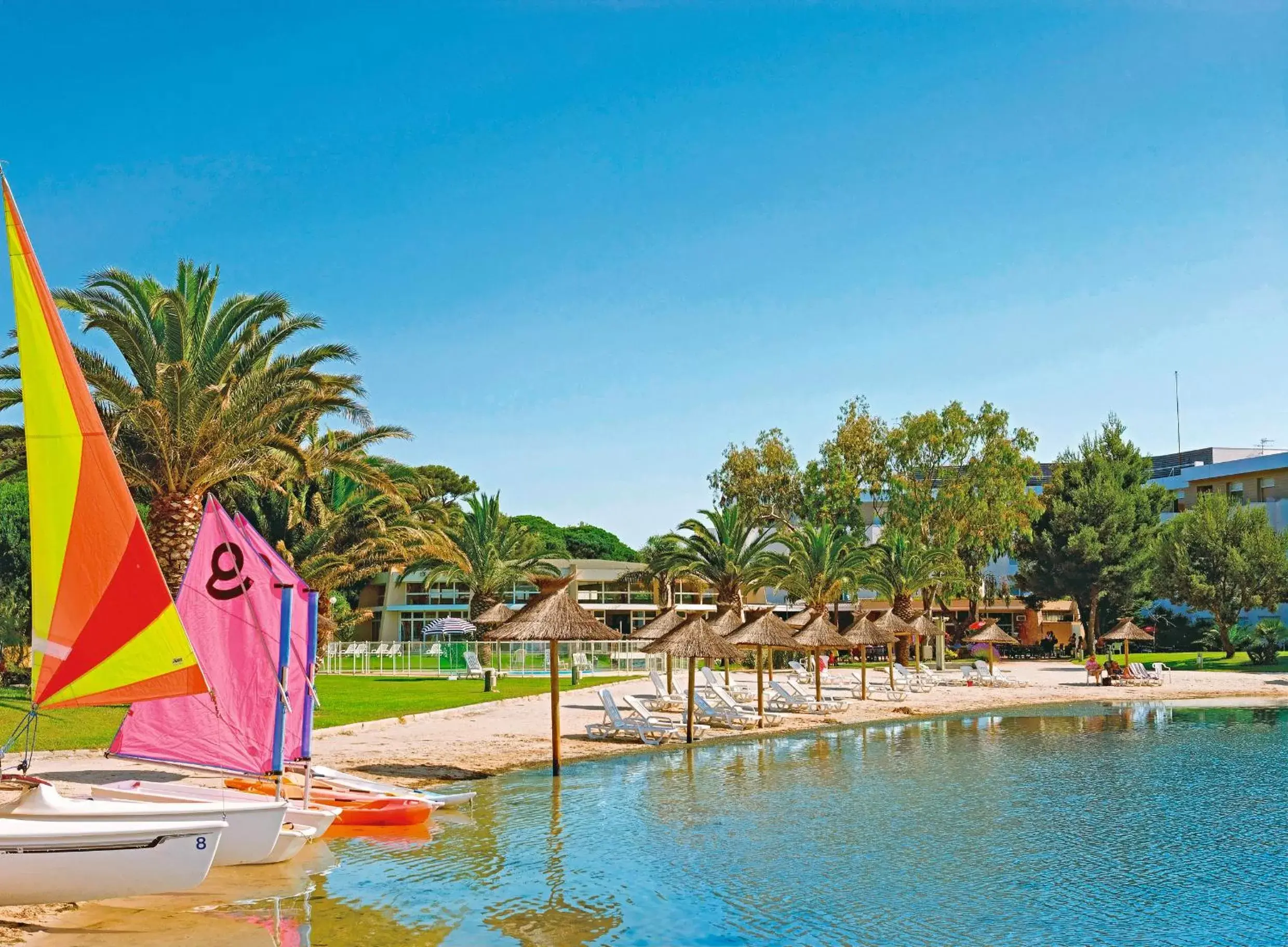 Beach, Swimming Pool in Hotel Club Le Plein Sud Vacances Bleues