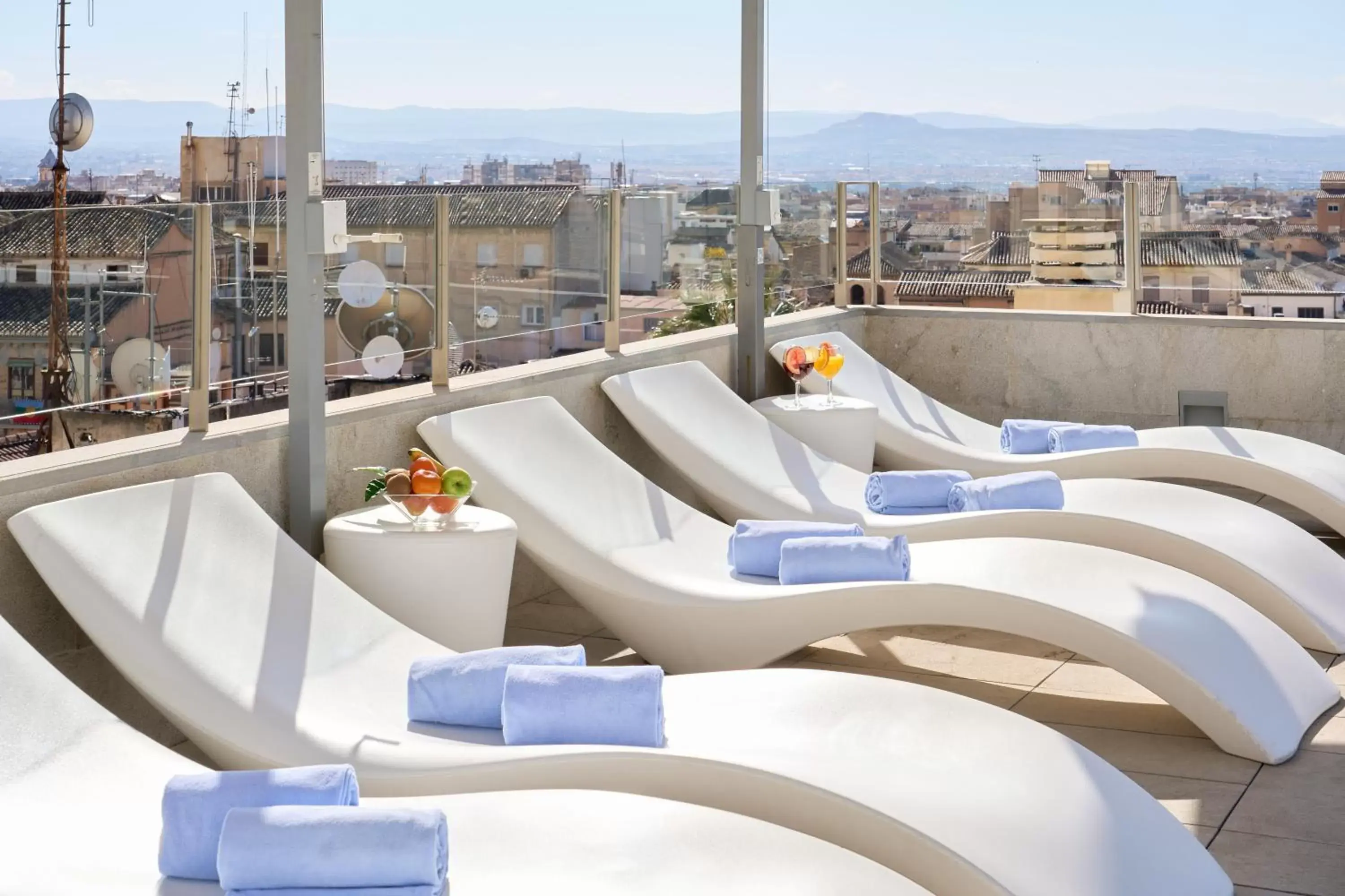Swimming pool in Hotel Macià Granada Five Senses Rooms & Suites