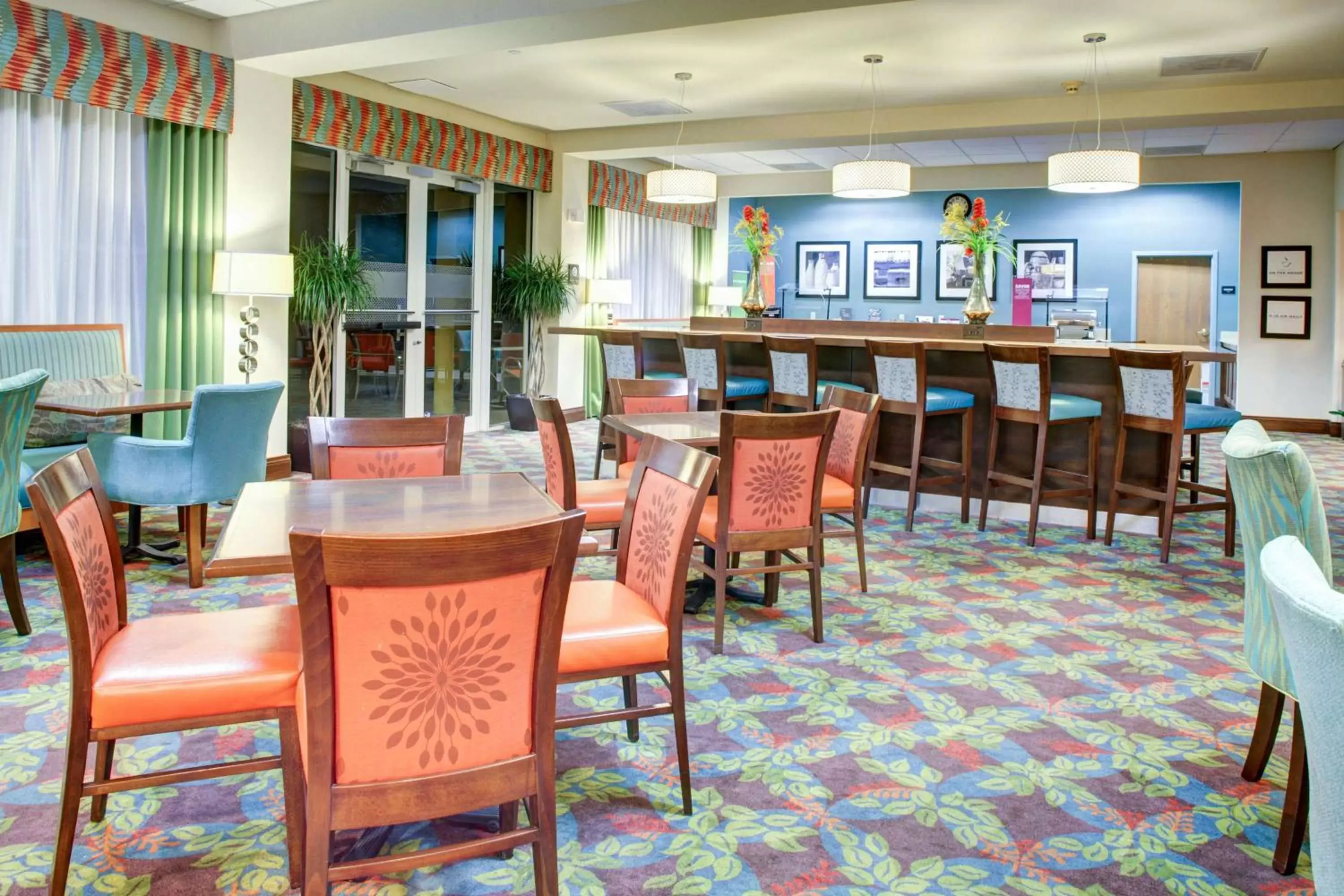 Lobby or reception, Restaurant/Places to Eat in Hampton Inn Pembroke Pines