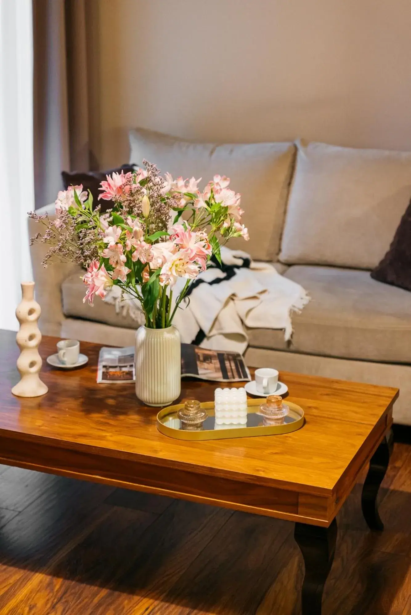 Living room, Seating Area in Topolowa Residence