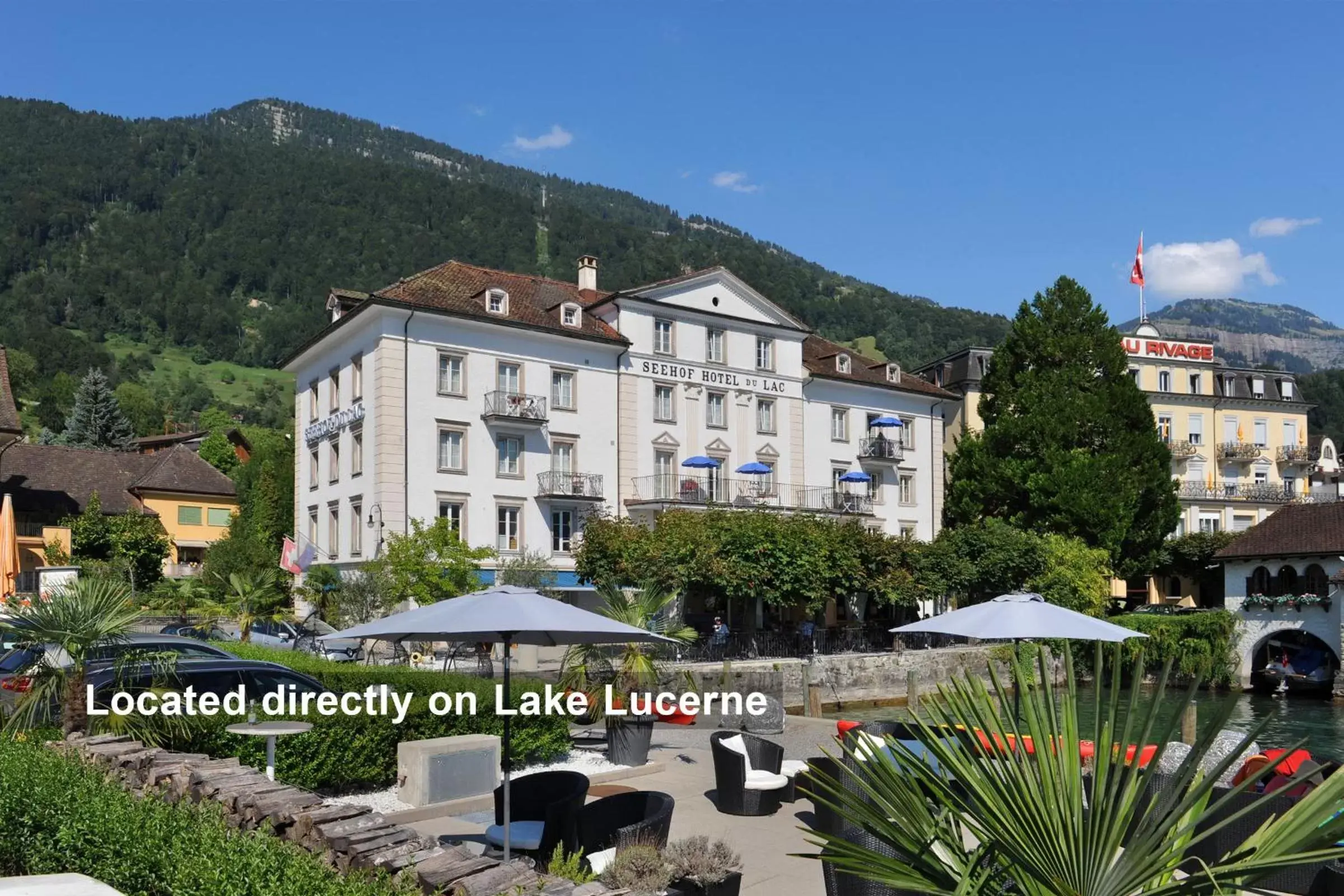 Facade/entrance, Property Building in Seehof Hotel Du Lac