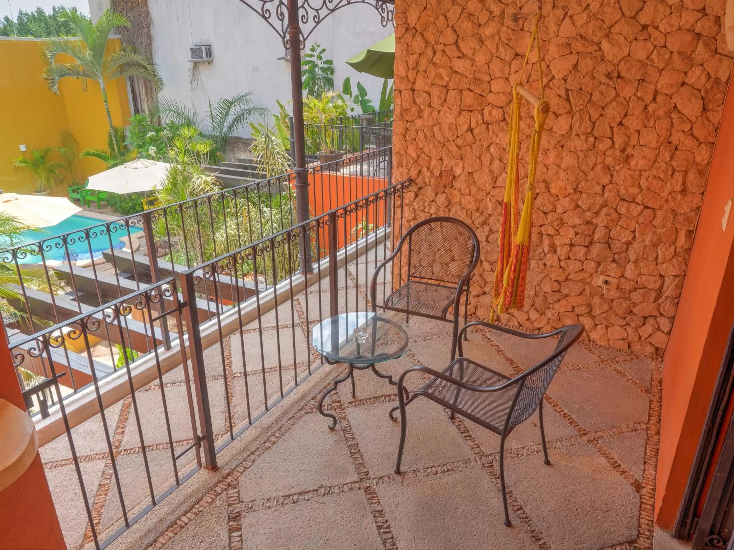 Balcony/Terrace in Hotel Luz en Yucatan