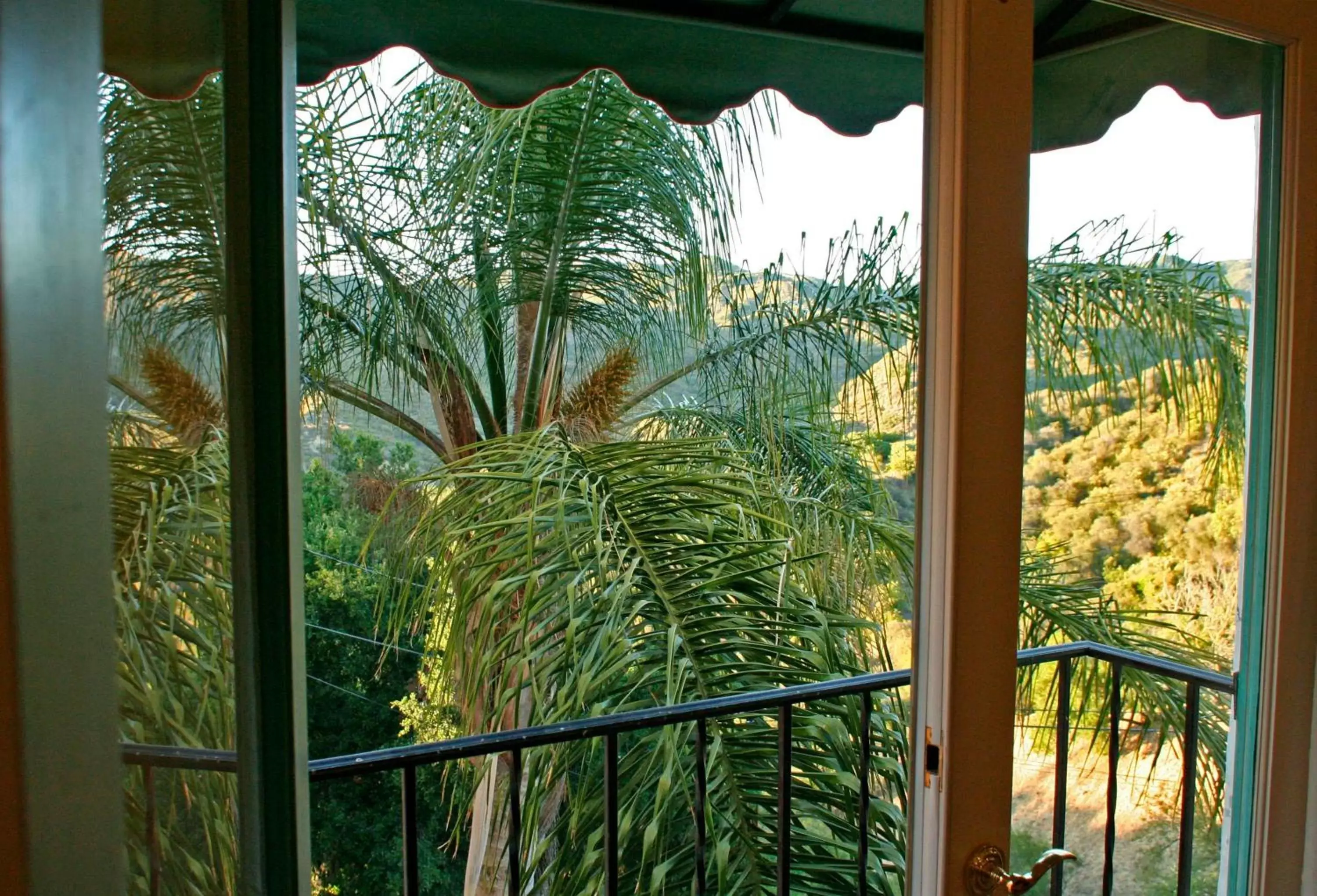 Balcony/Terrace in Topanga Canyon Inn Bed and Breakfast