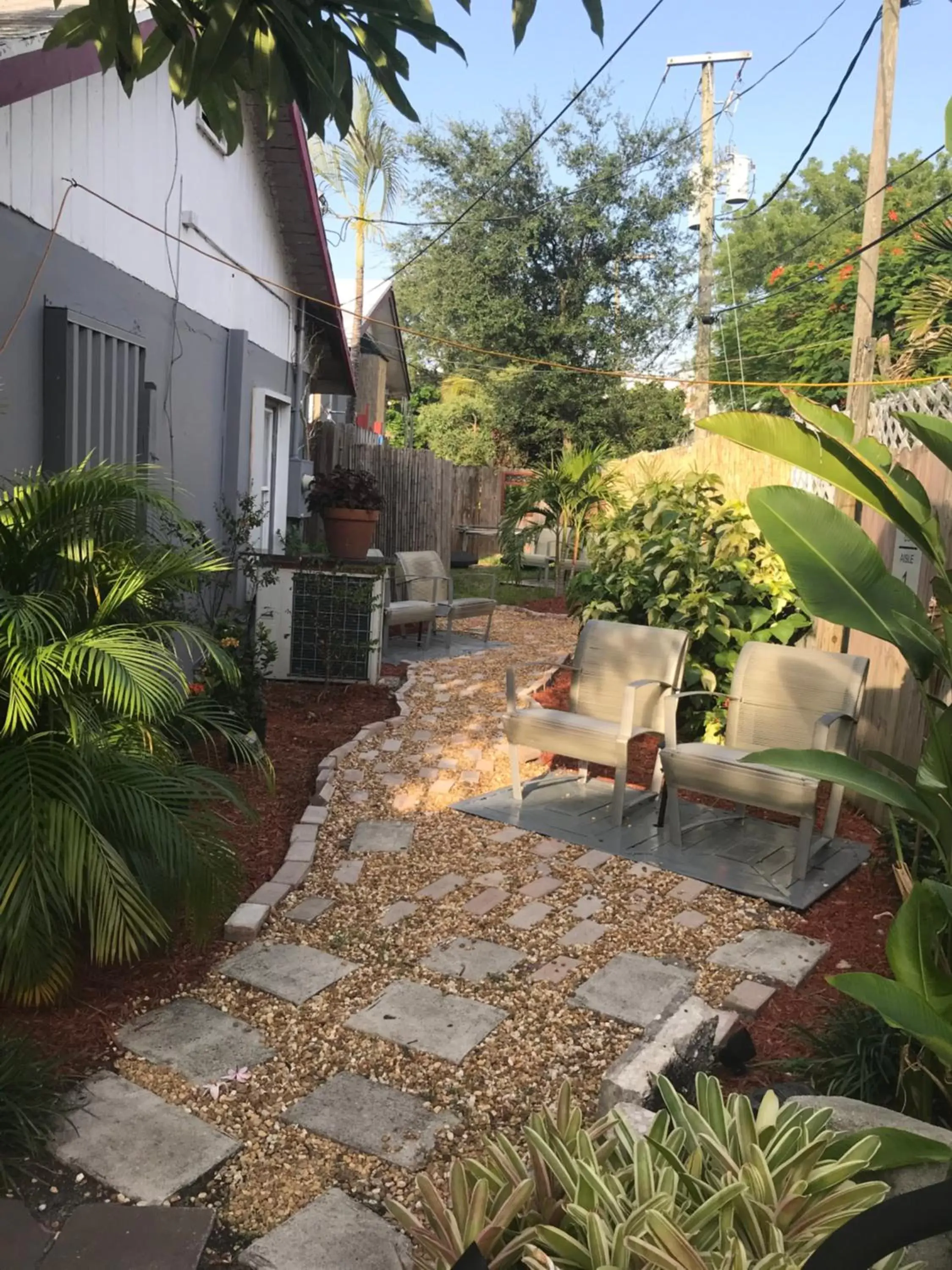 Garden in INN LEATHER GUEST HOUSE-GAY MALE ONLY