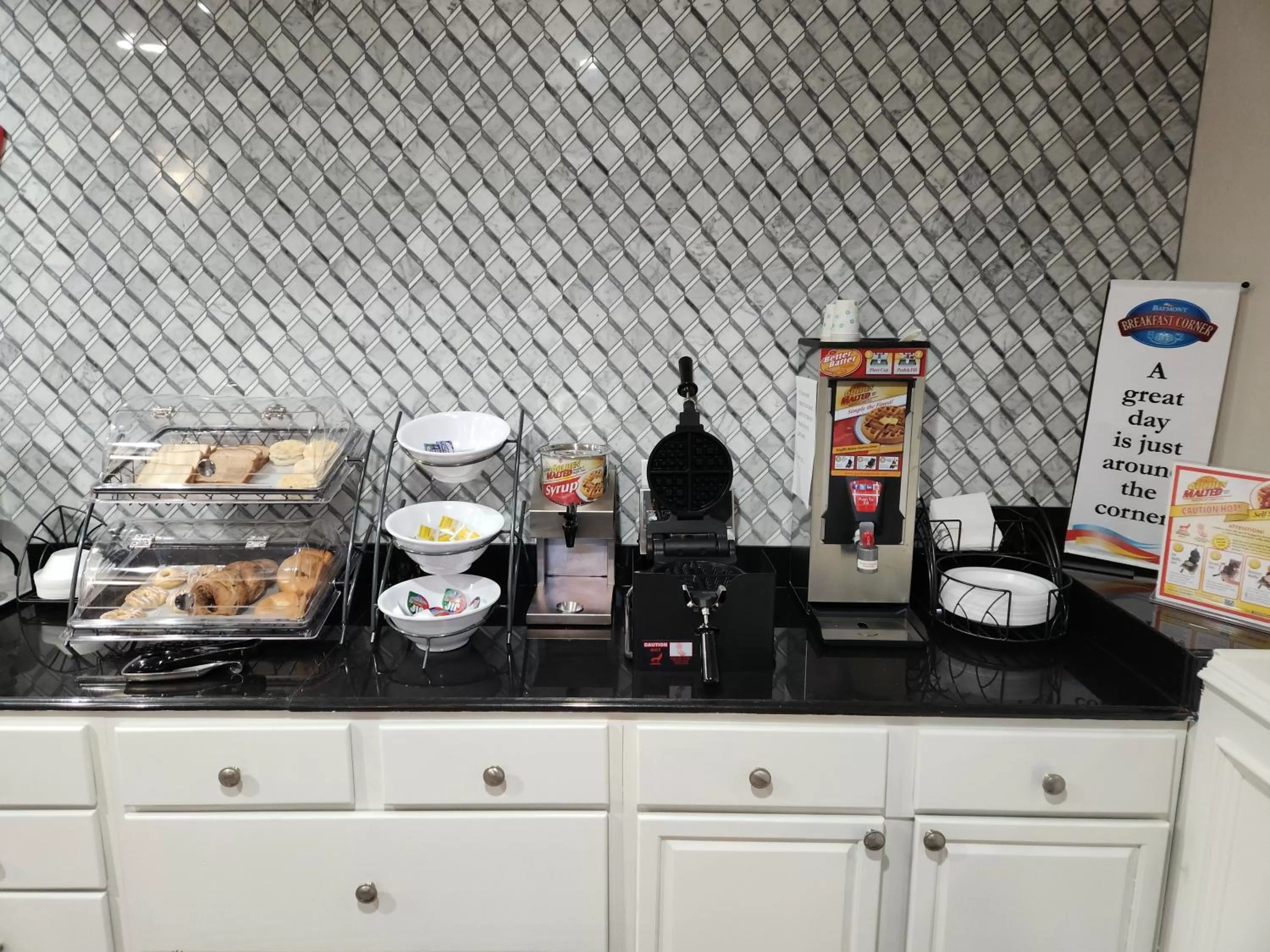 Continental breakfast in Baymont by Wyndham Houston Brookhollow