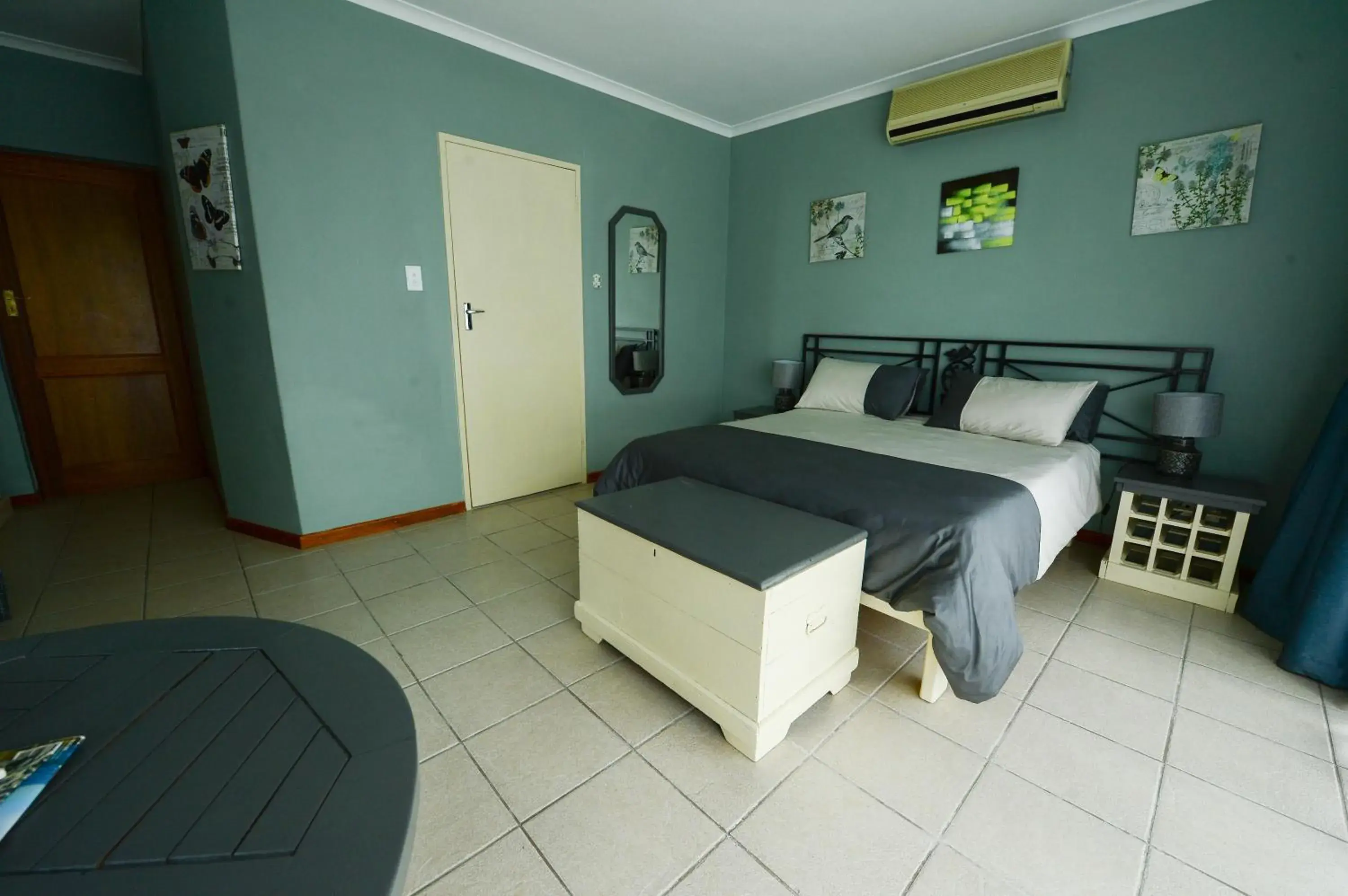 Bed in De Wingerd Wijnland Lodge Bed in De Wingerd Wijnland Lodge