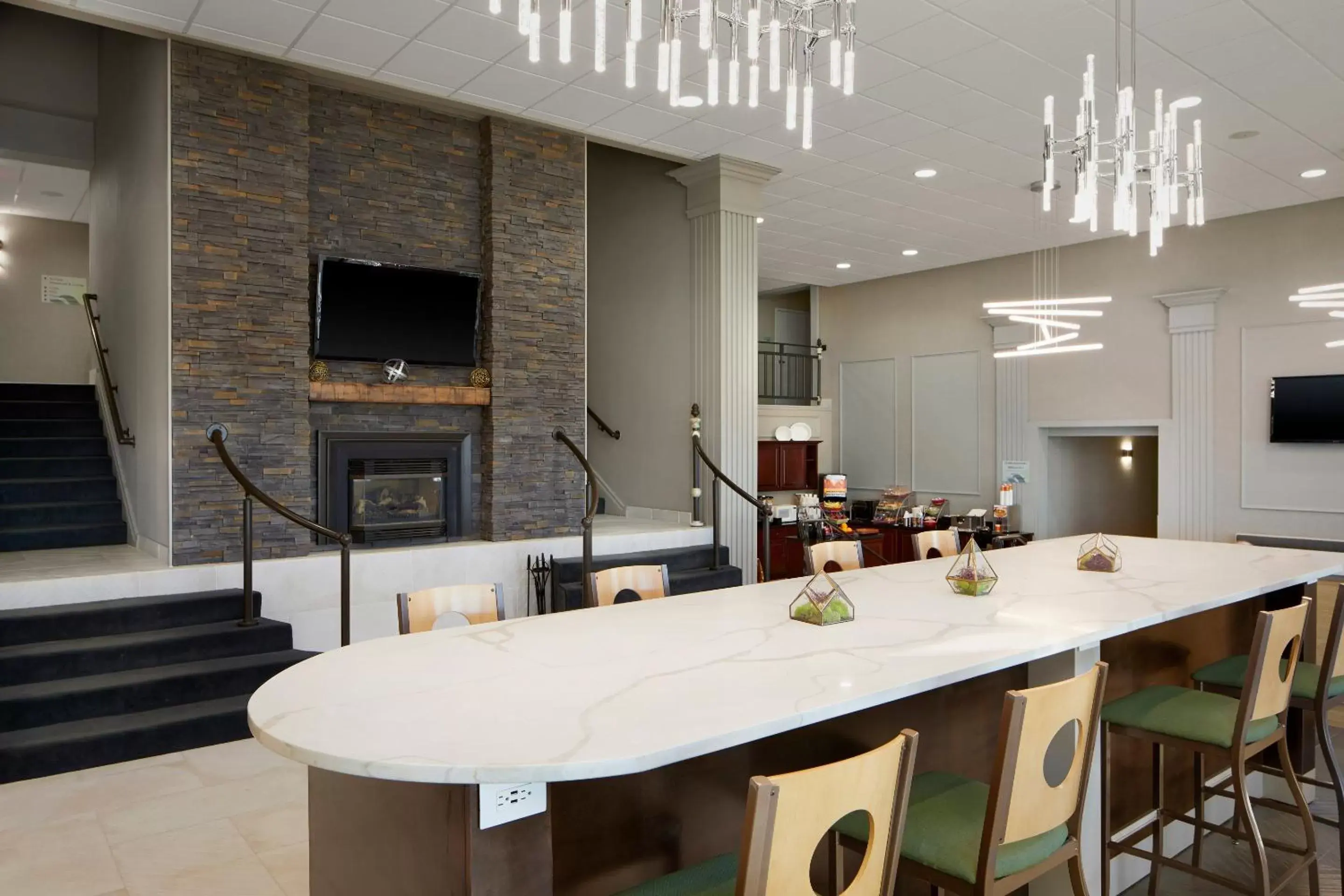 Lobby or reception in Wingate by Wyndham St. Clairsville/Wheeling Lobby or reception in Wingate by Wyndham St. Clairsville/Wheeling