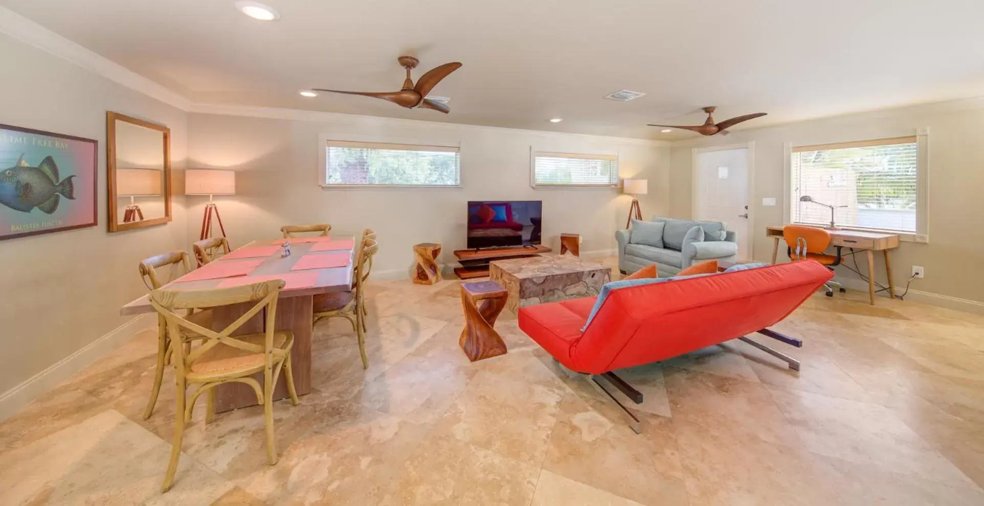 Dining area in Lime Tree Bay Resort