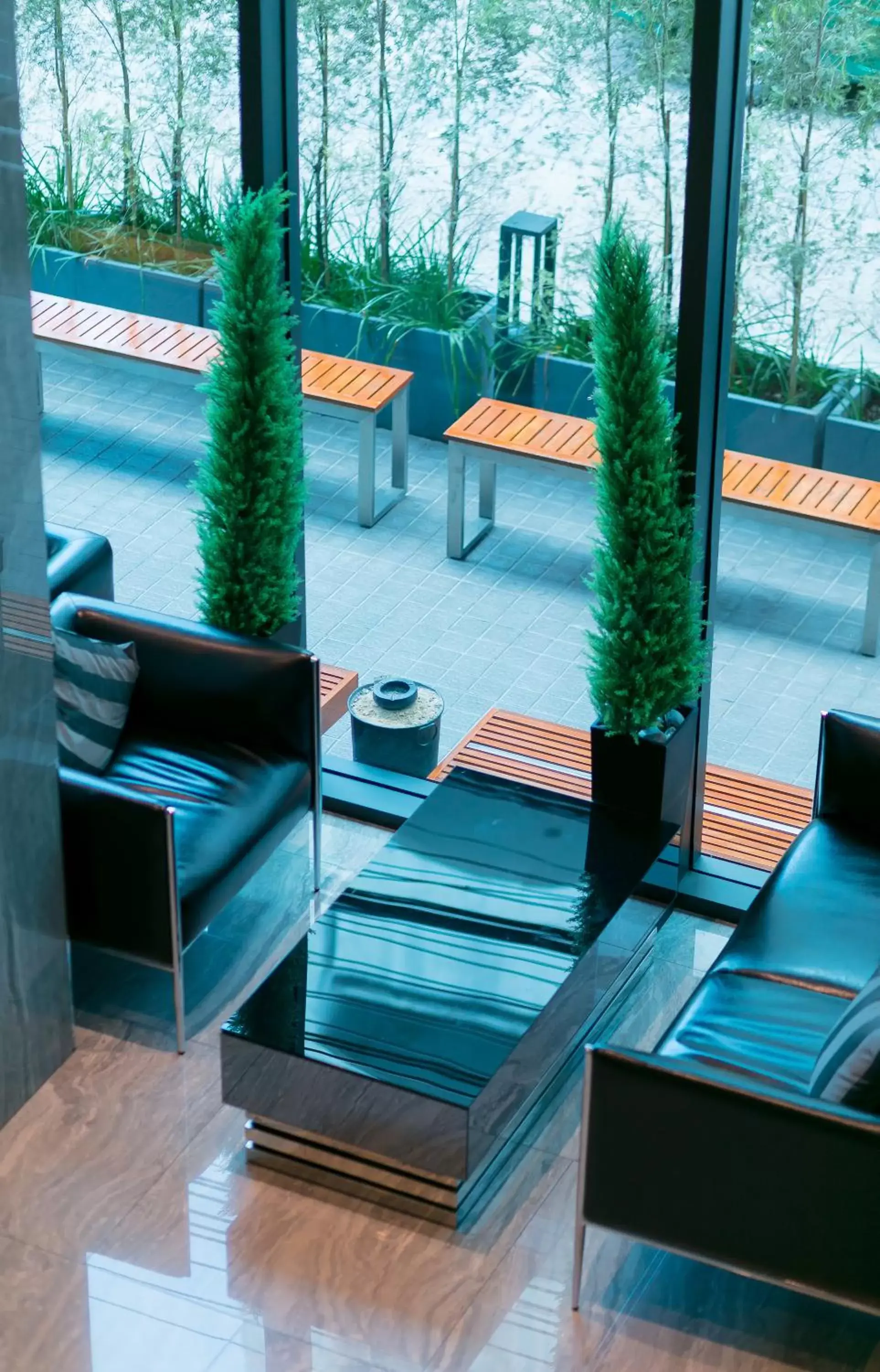 Seating area in Spenza Hotel