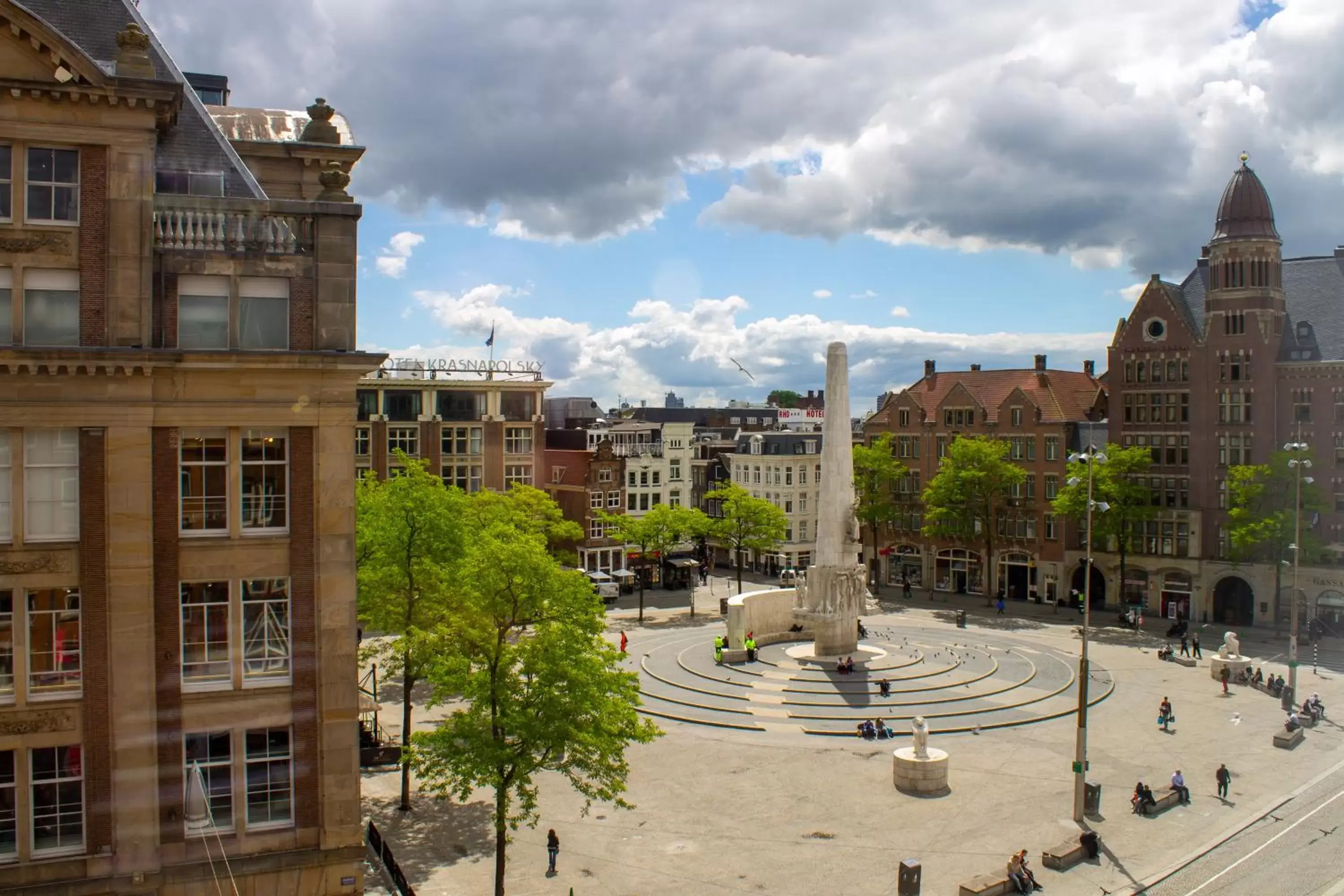 City view in Swissôtel Amsterdam