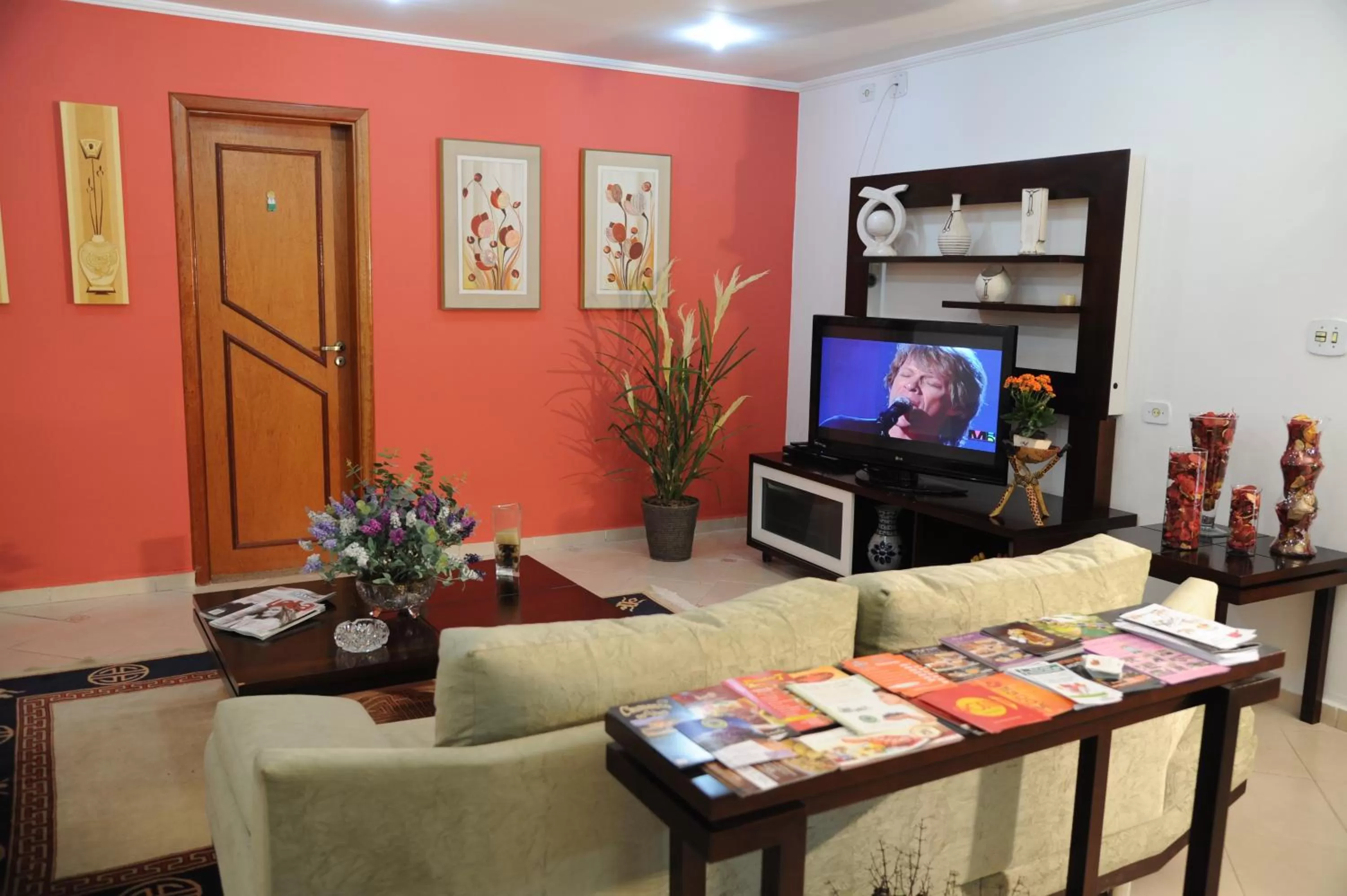 TV and multimedia, Lobby/Reception in Pousada Alto D'ouro