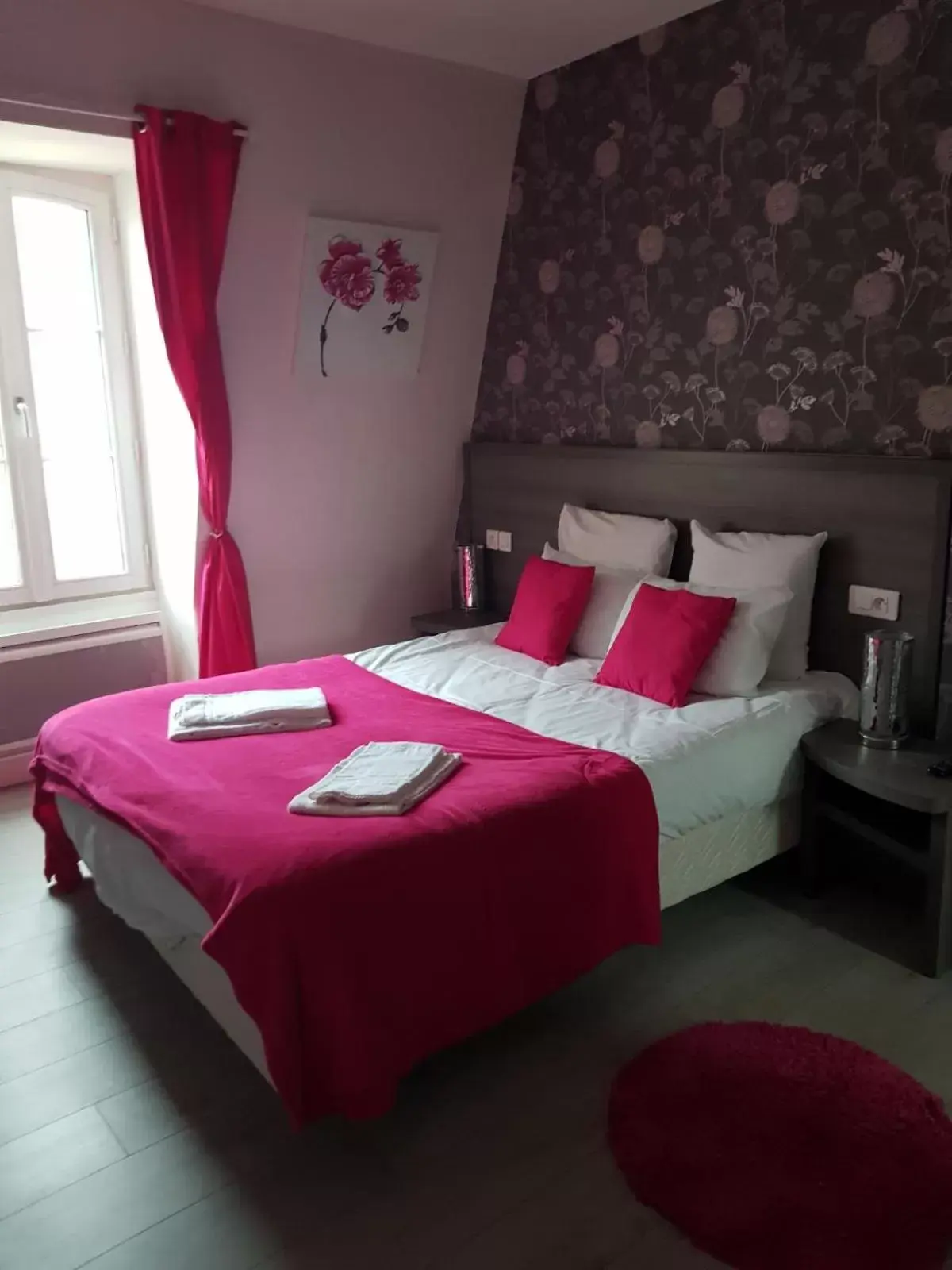 Photo of the whole room, Bed in Hôtel Le Saint Patrice