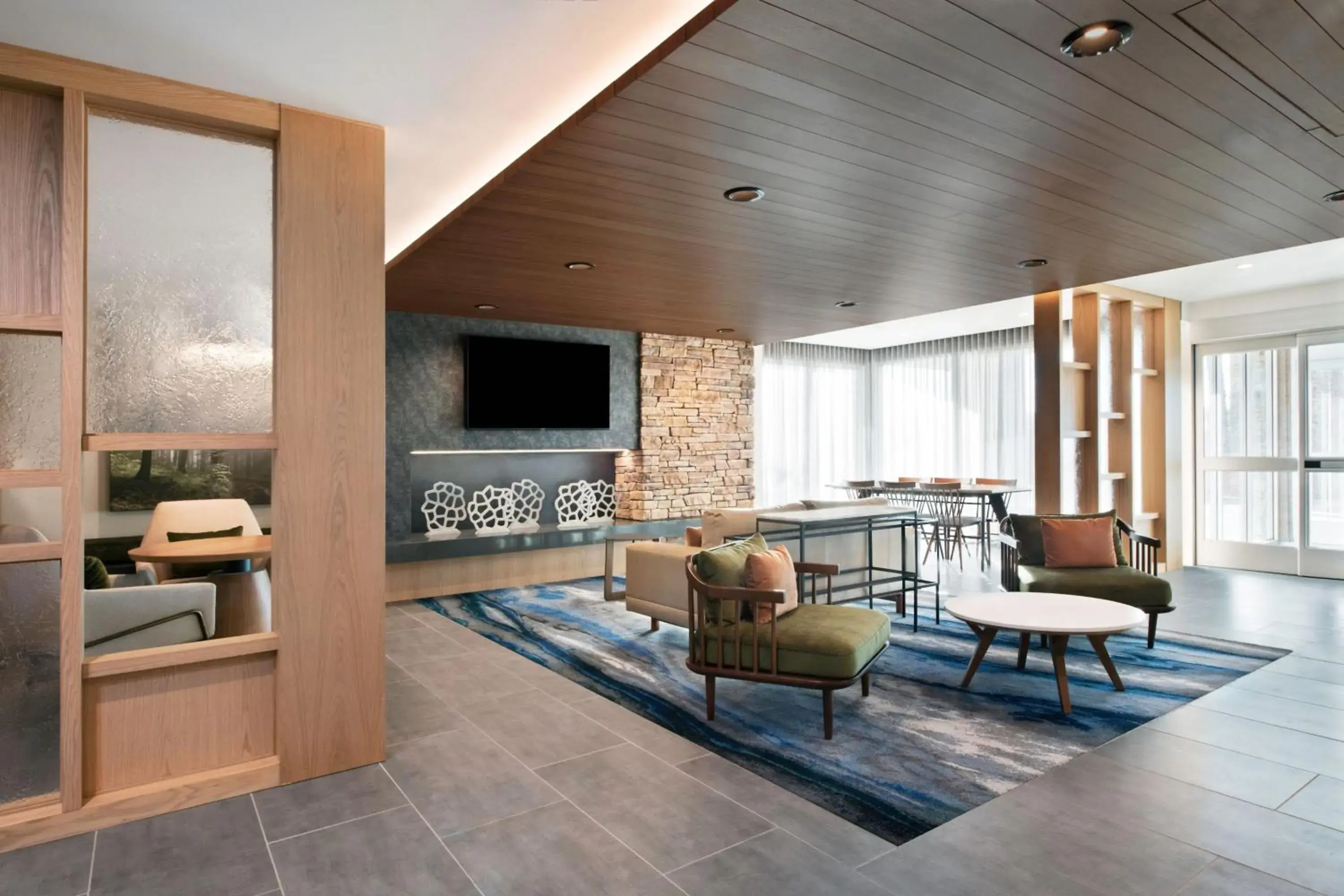 Lobby or reception, Seating Area in Fairfield by Marriott Inn & Suites Chino