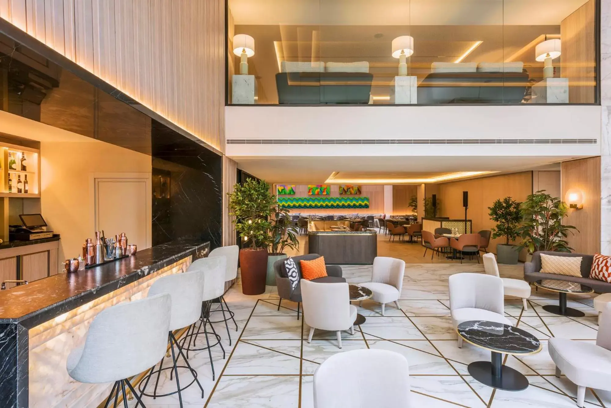 Lounge or bar, Lounge/Bar in Radisson Blu Hotel Casablanca City Center