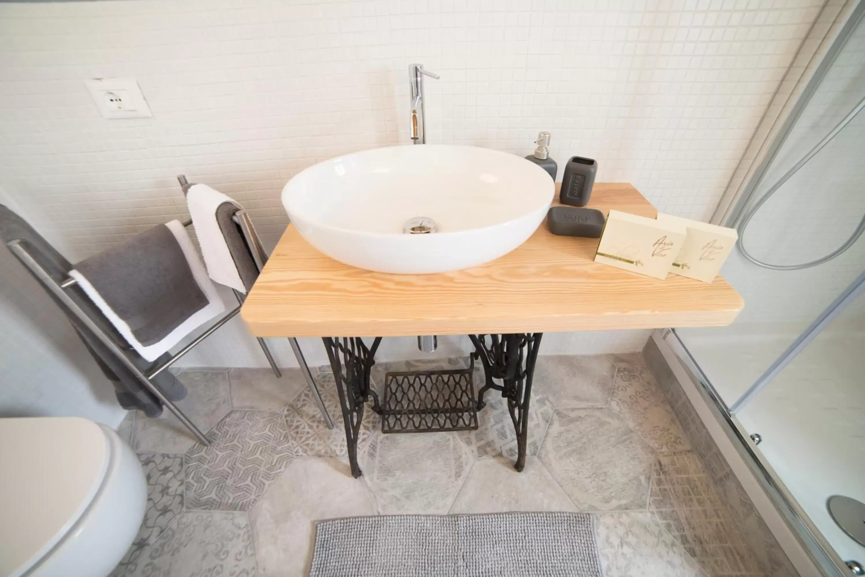 Bathroom in Aria di Vico Aparthotel