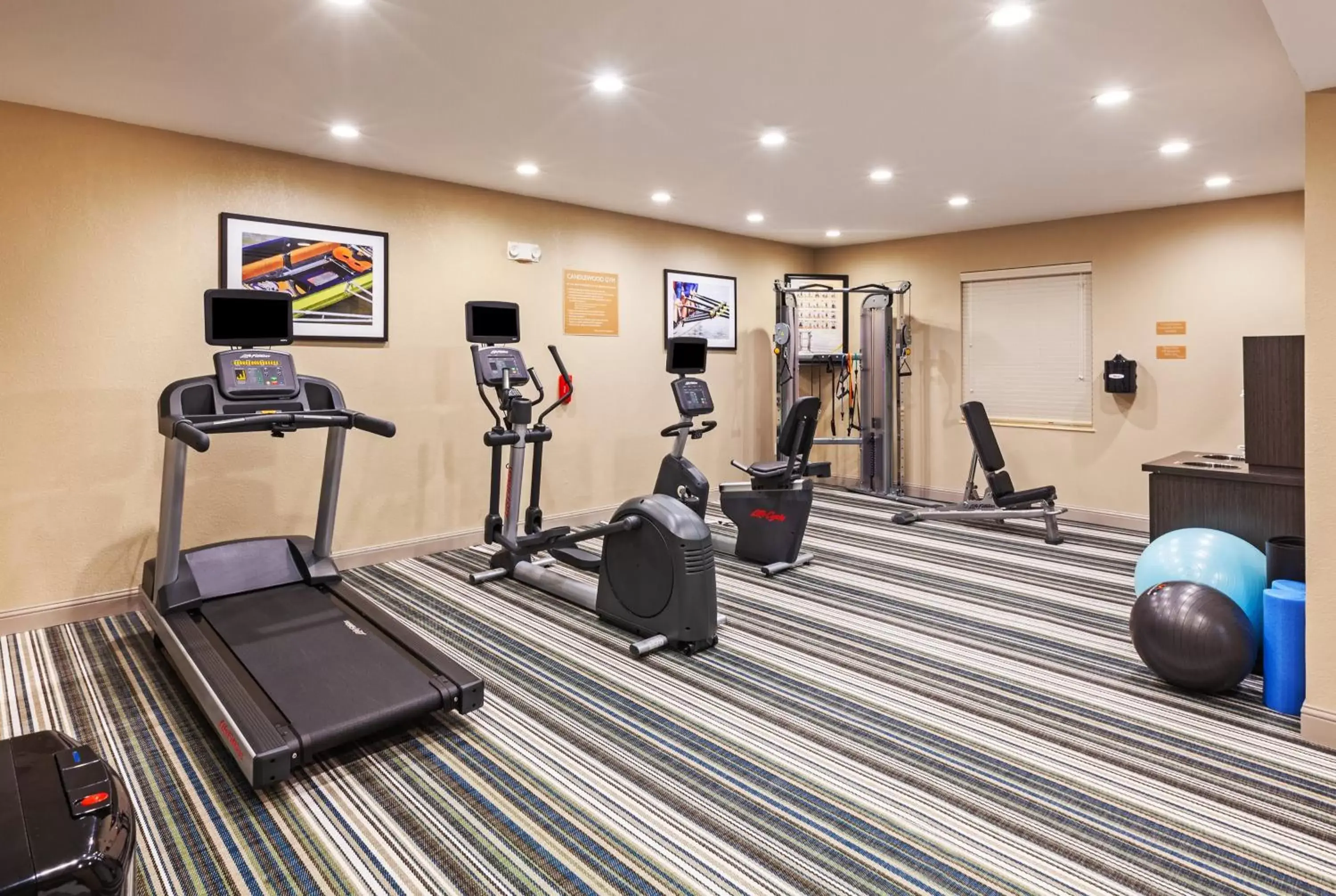 Fitness centre/facilities, Fitness Center/Facilities in Candlewood Suites Houston - Spring, an IHG Hotel