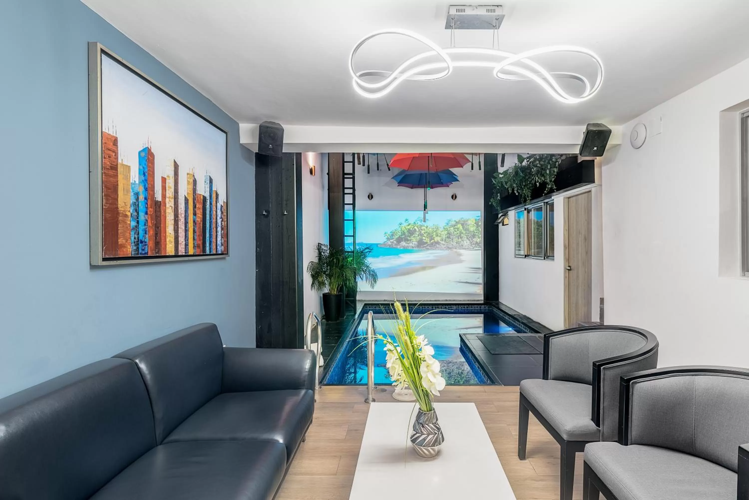 Living room in Viktory Boutique Hotel