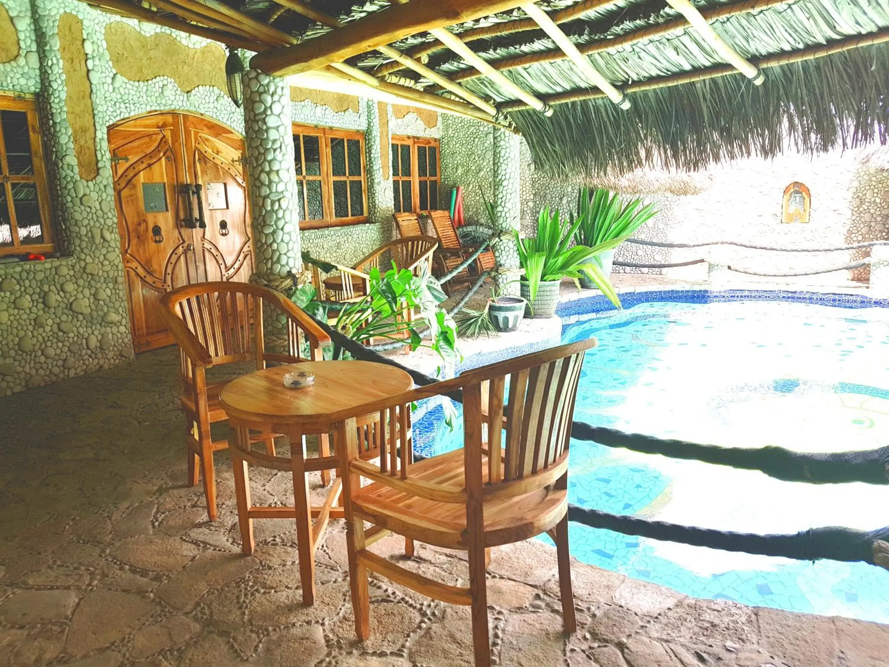 Swimming pool in Hotel La Hasienda