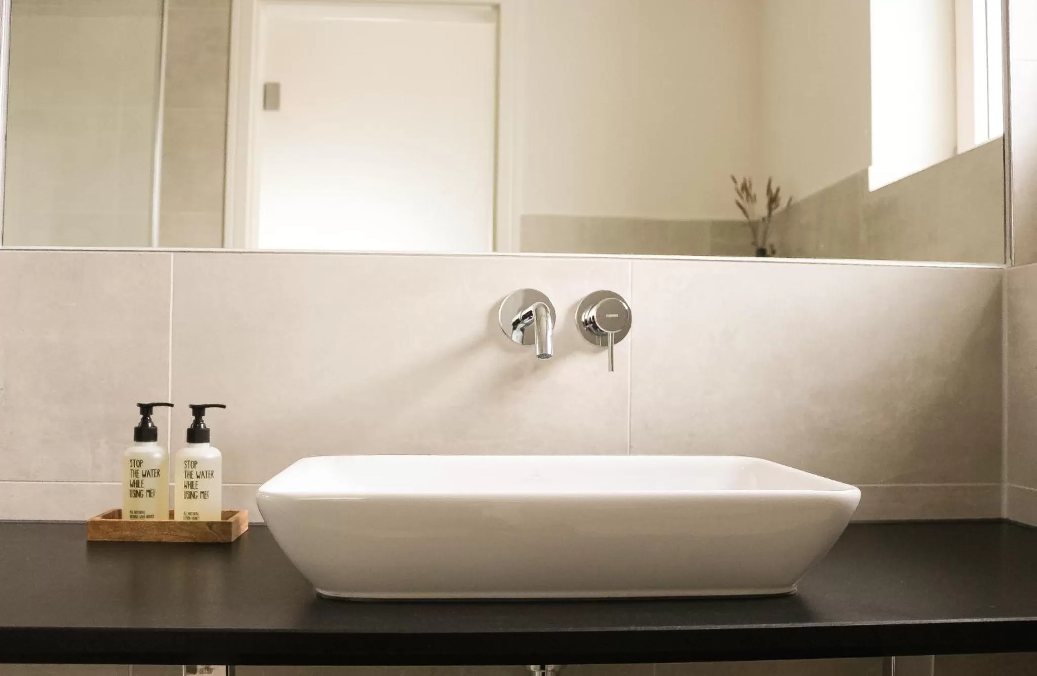 Bathroom in Das Kornburg-Quartier