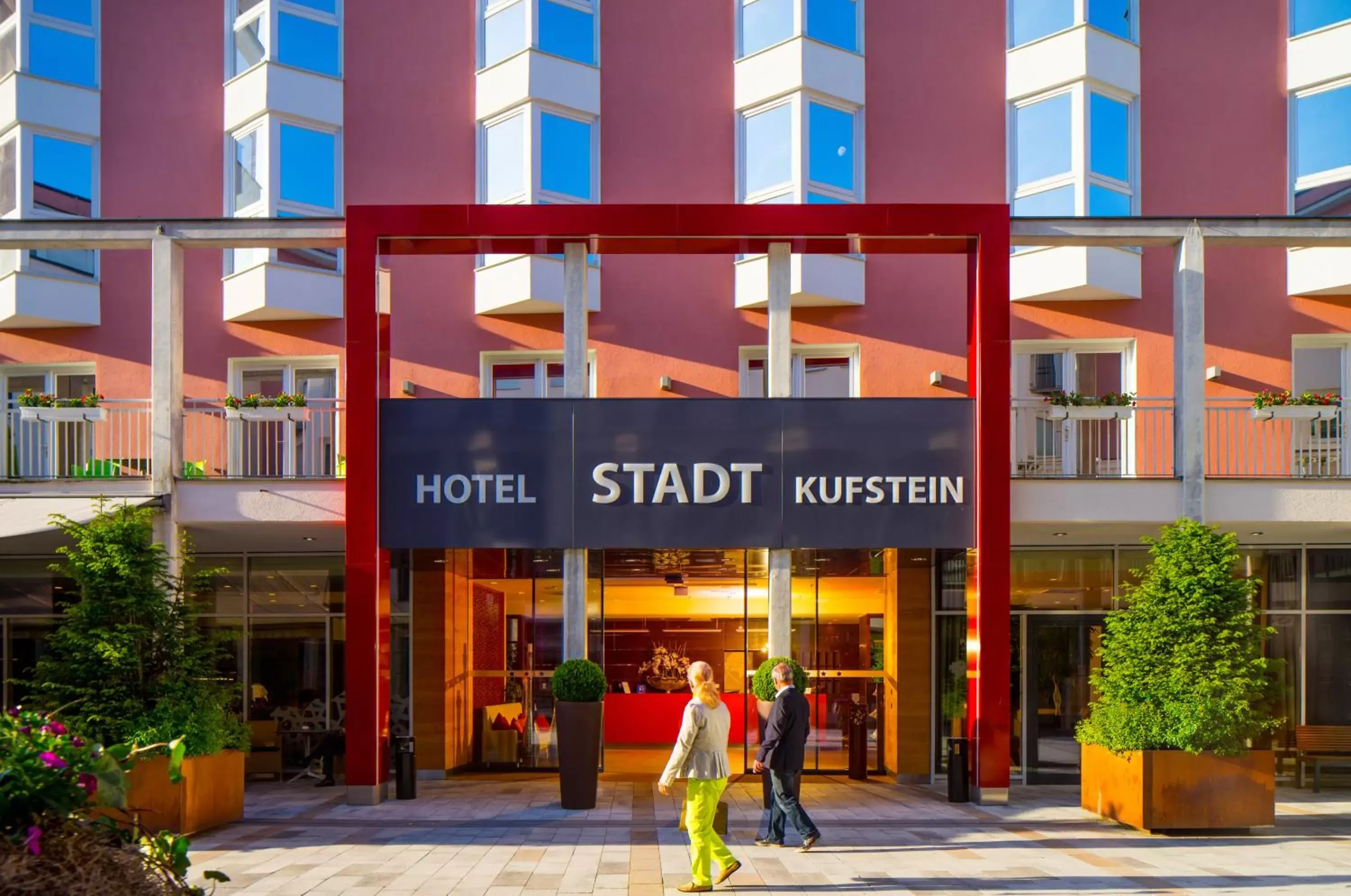 Facade/entrance in Hotel Stadt Kufstein