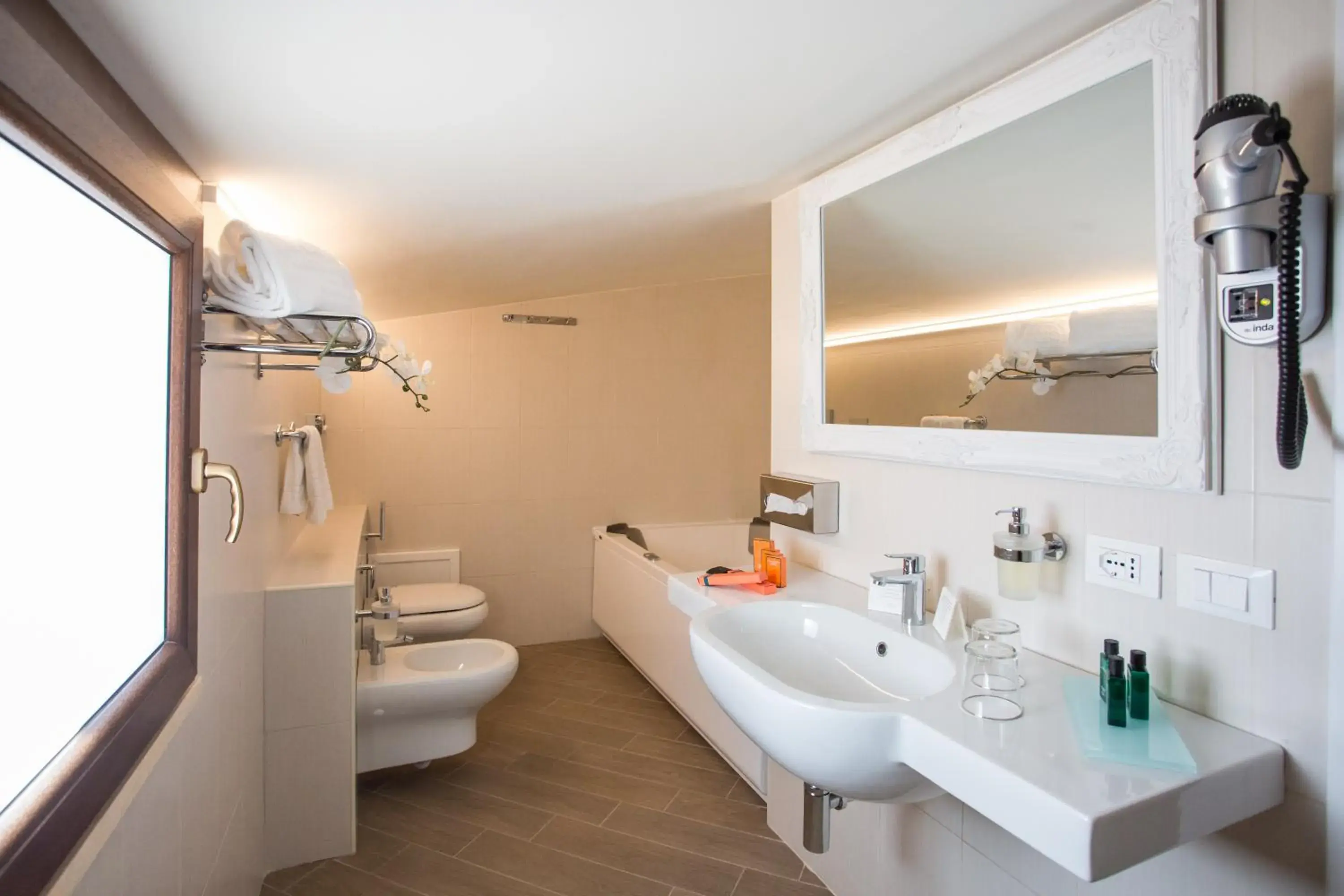 Bathroom in Marina Holiday & Spa