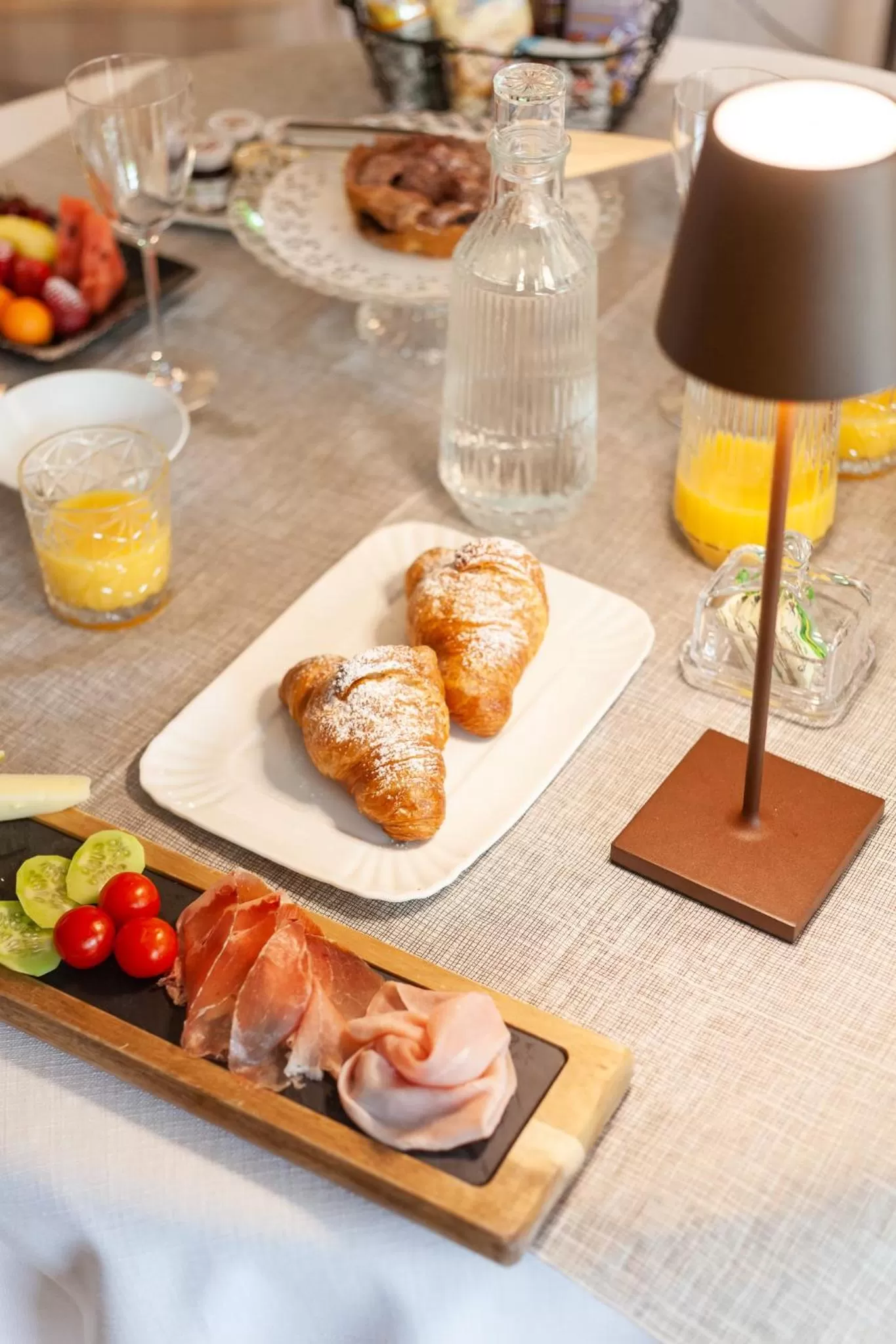 Continental breakfast in Like Home Boutique Hotel