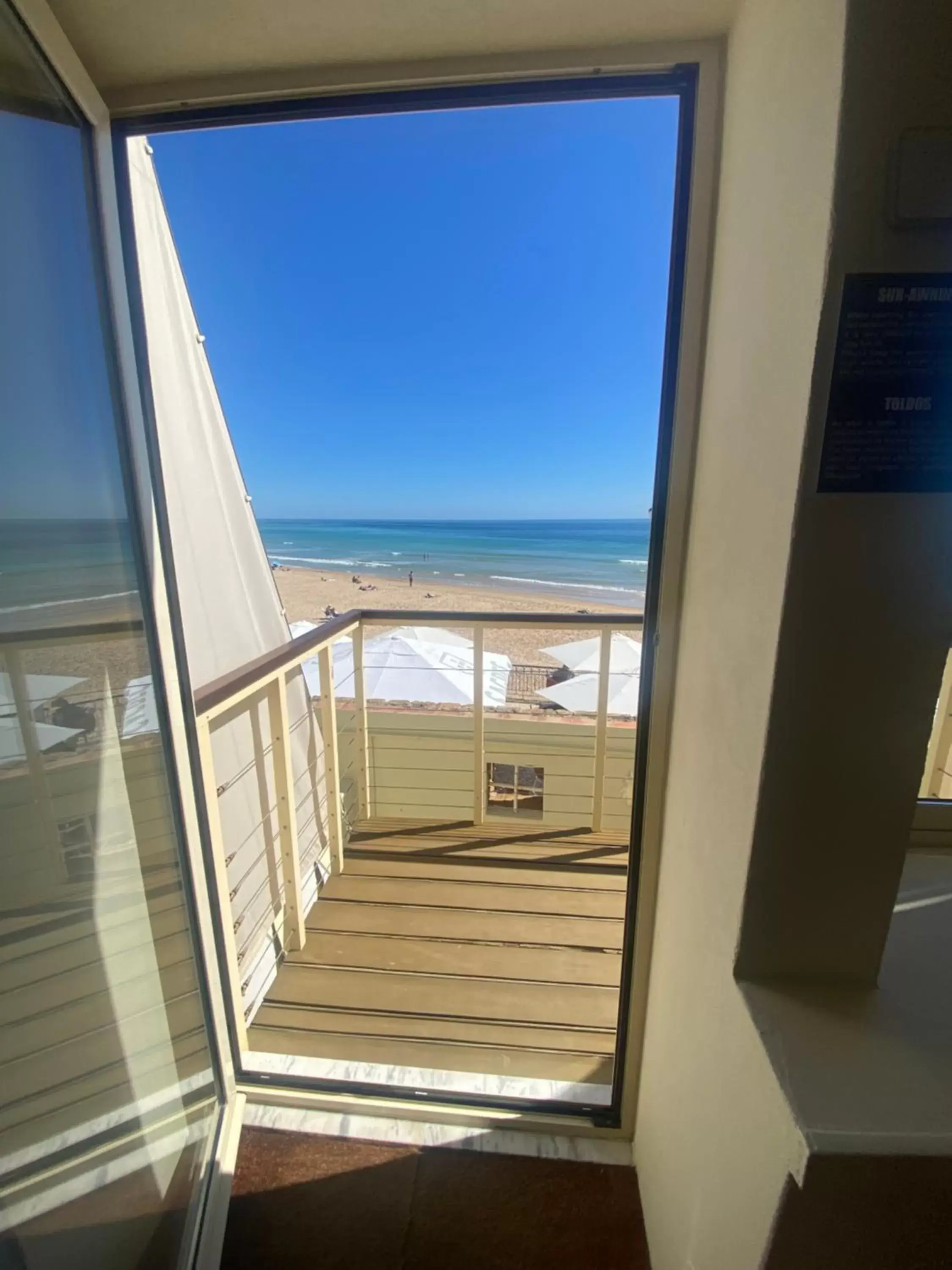 Balcony/Terrace in Luz Beach Apartments