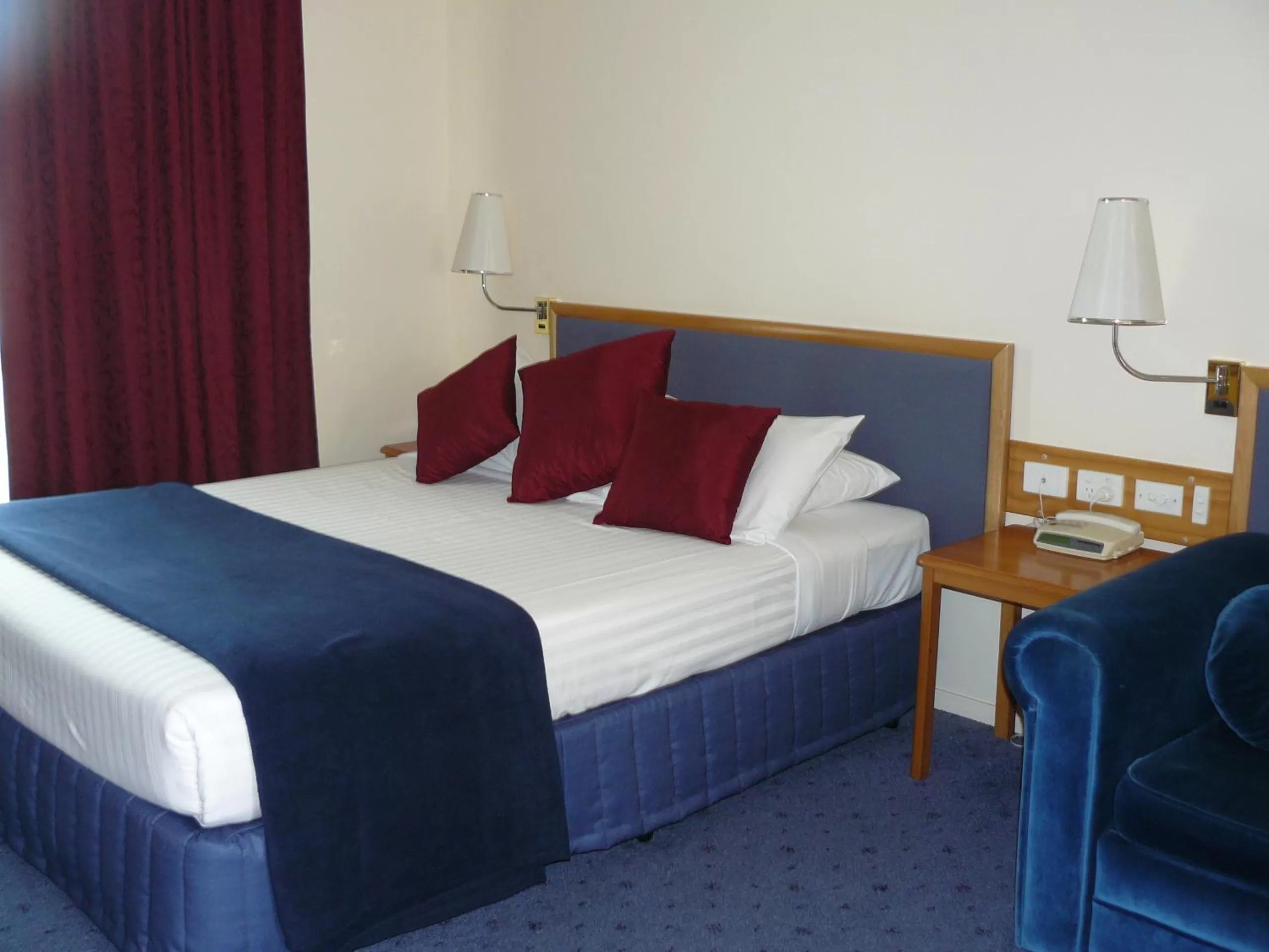 Bed in Australia Park Motel