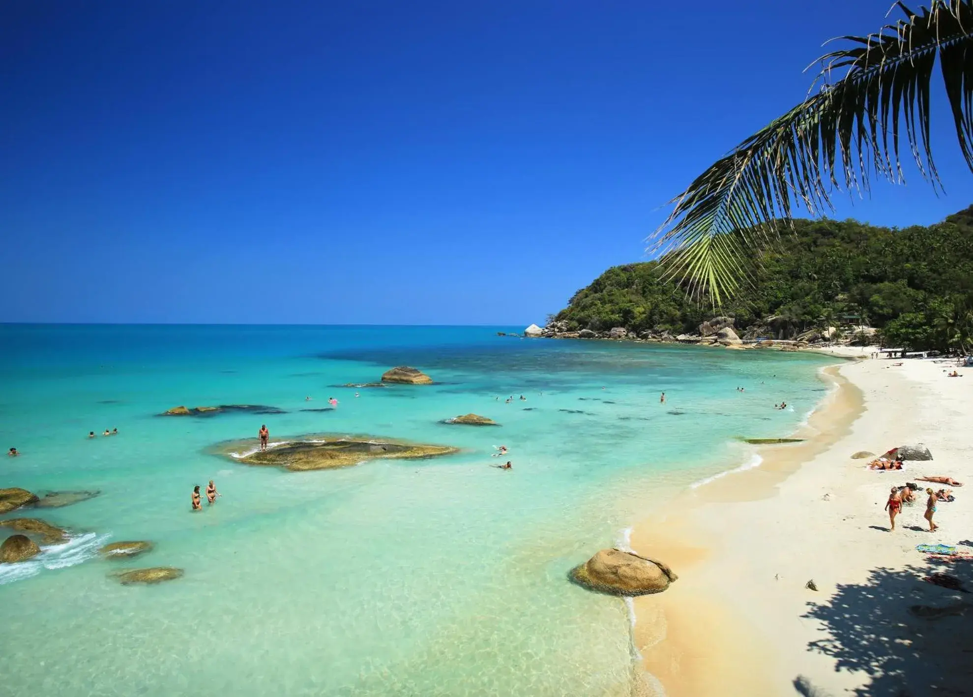 Natural landscape, Beach in Crystal Bay Beach Resort