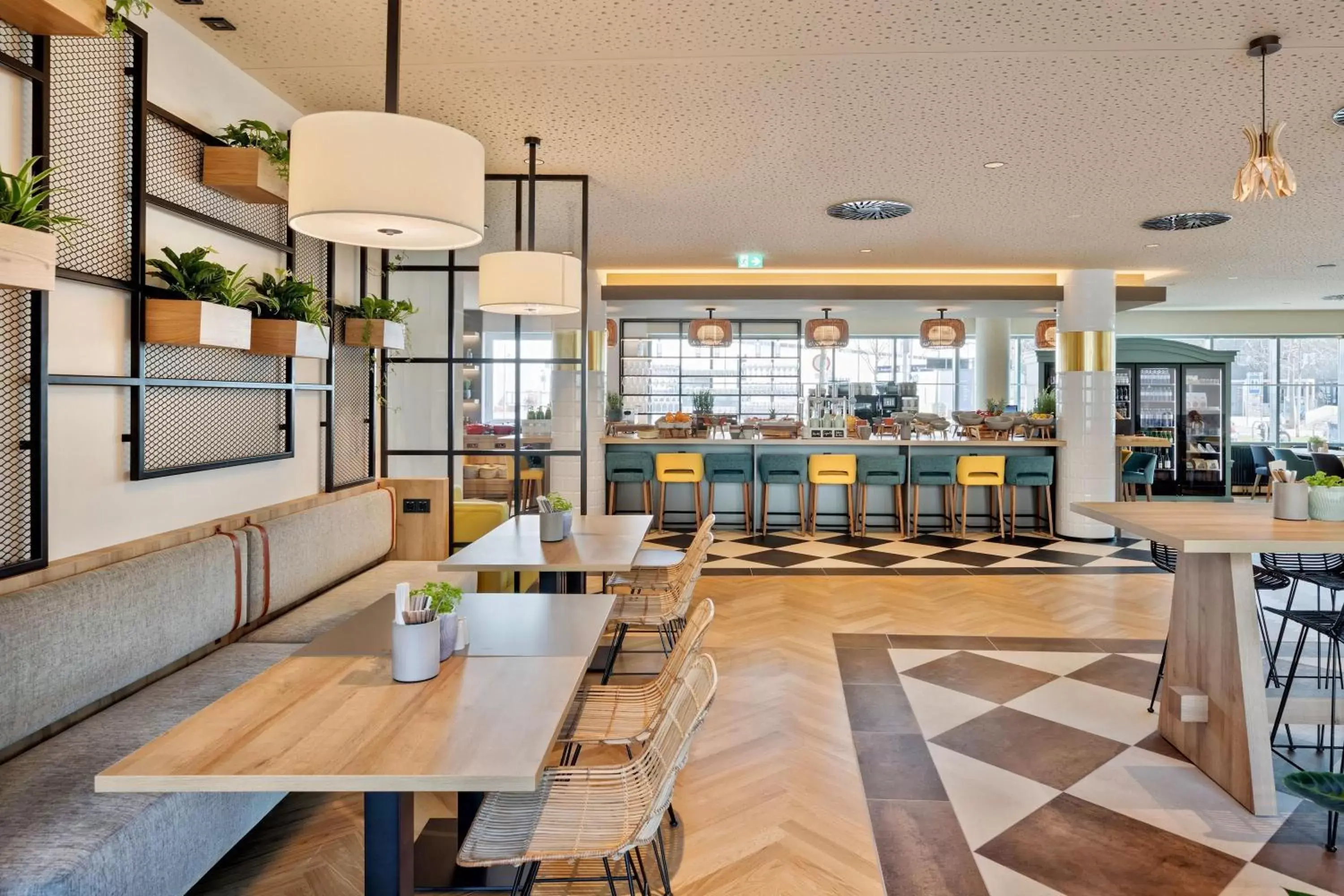 Lounge or bar, Restaurant/Places to Eat in BASSENA Wien Messe Prater Lounge or bar, Restaurant/Places to Eat in BASSENA Wien Messe Prater