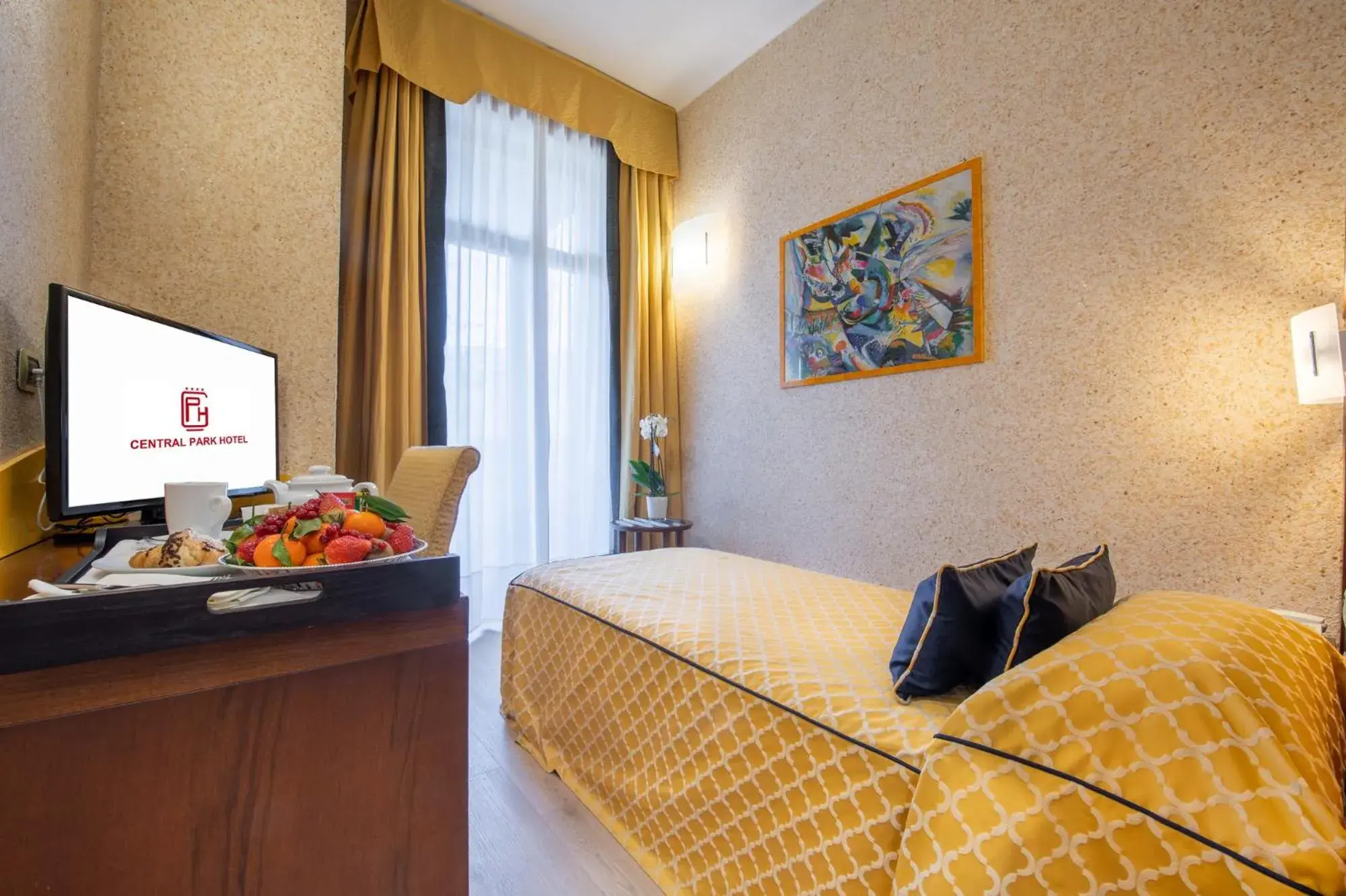 Bed in Central Park Hotel Modena Bed in Central Park Hotel Modena