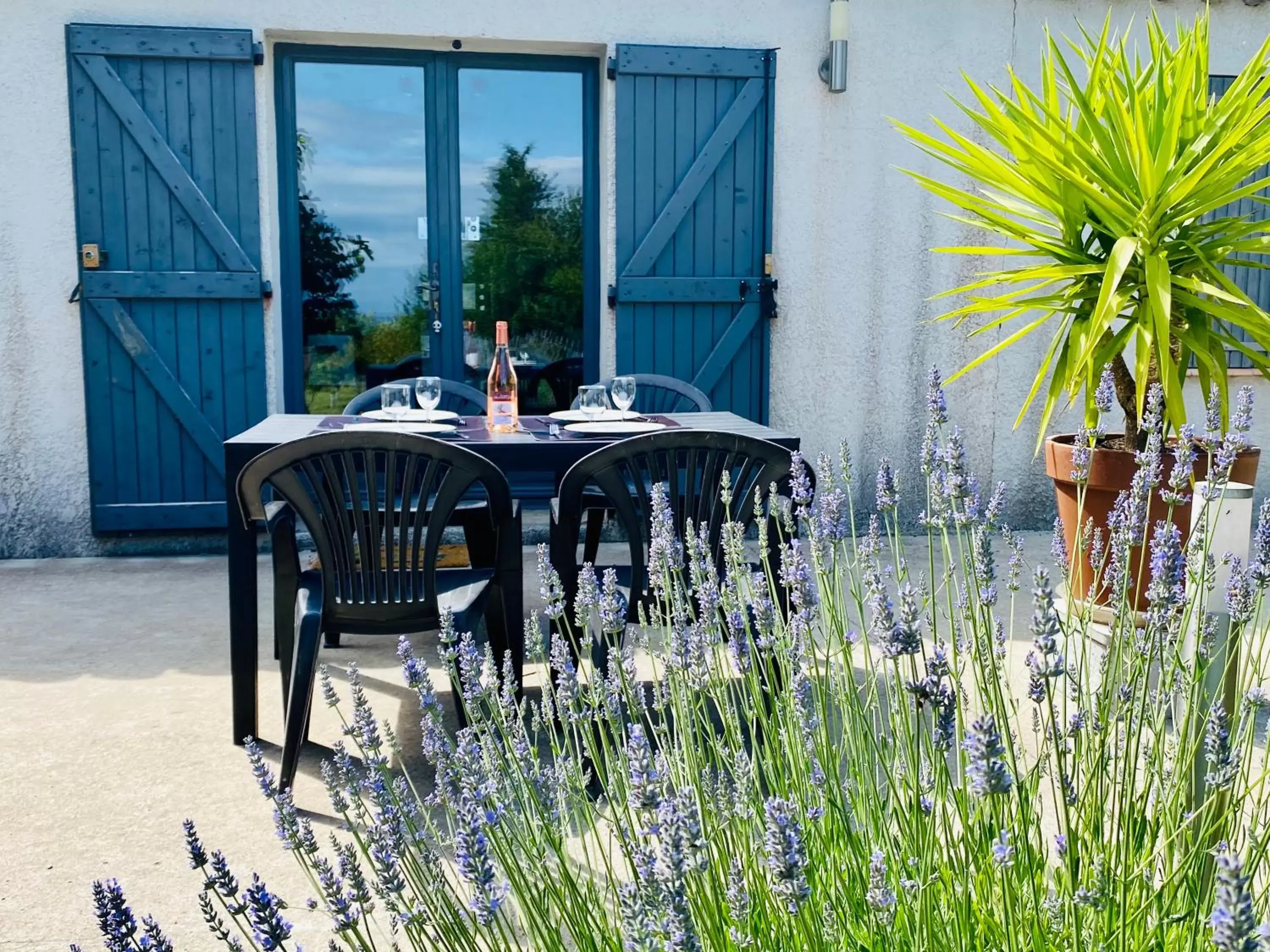 Patio in Mas des Tournevents