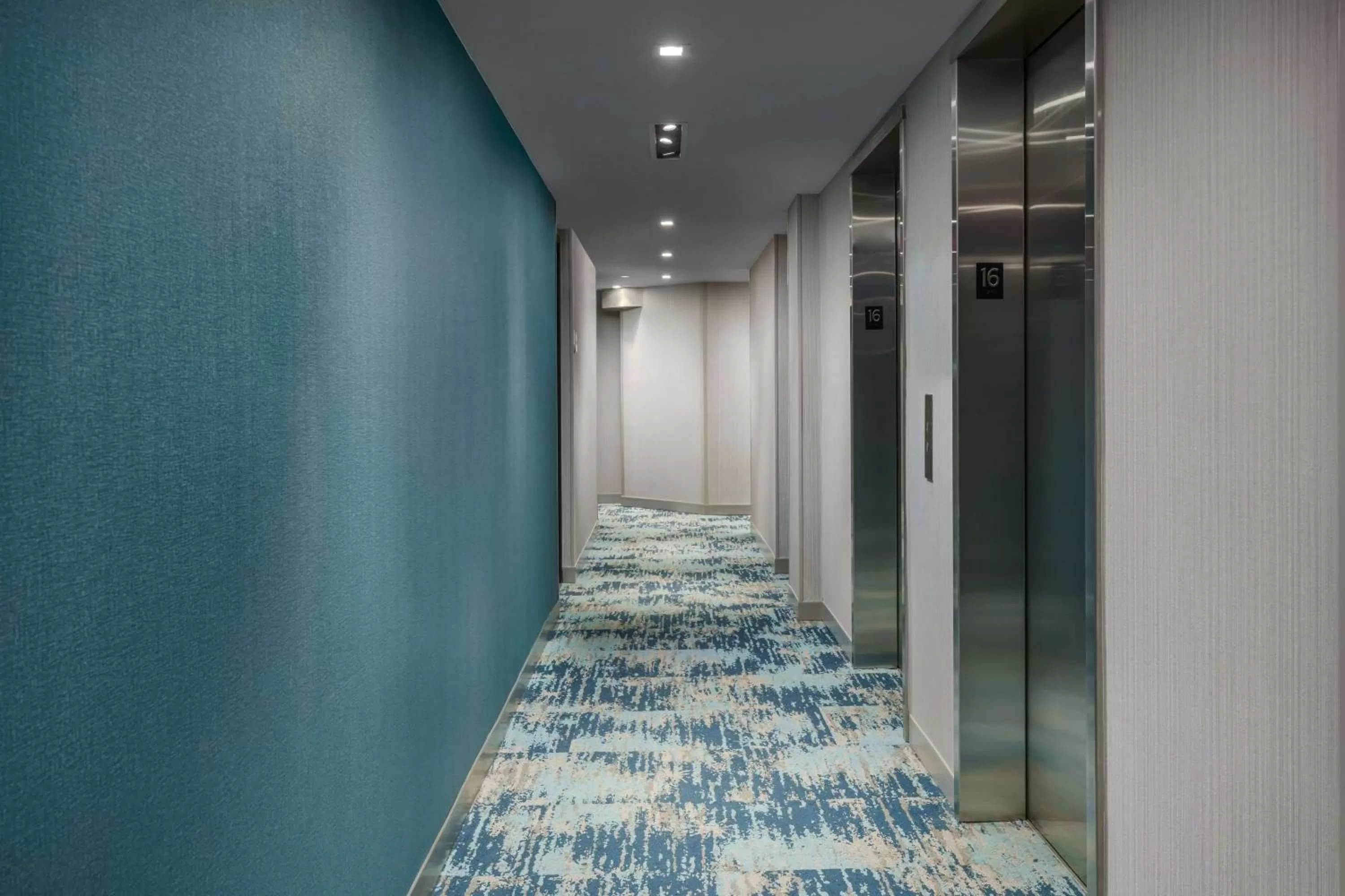 Lobby or reception in Hilton Garden Inn New York Times Square North